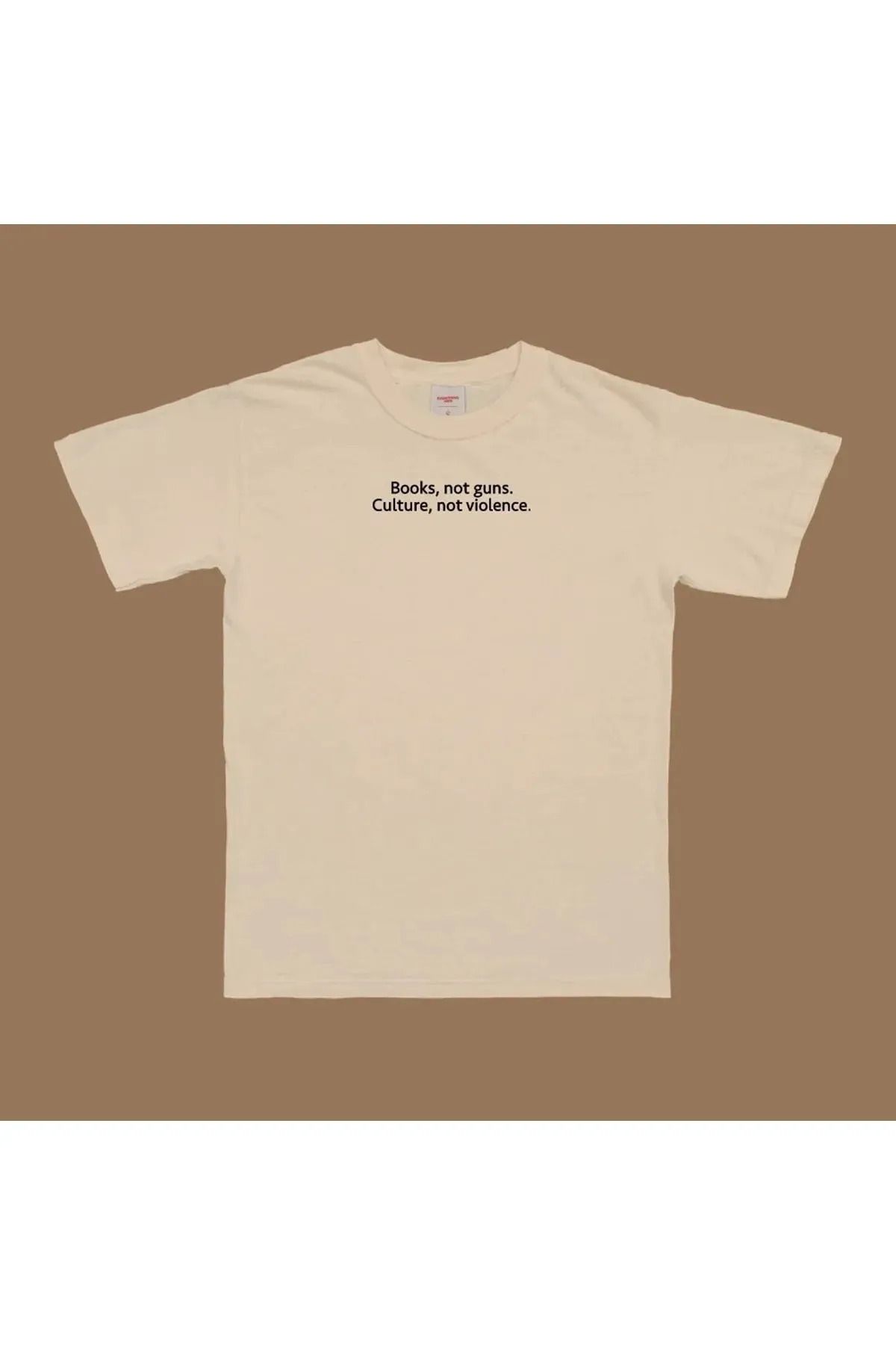 FeaR LeeS Books Not Guns T-shirt