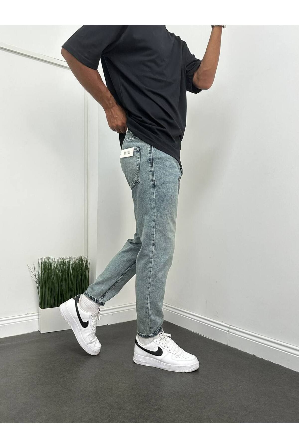 GOOD FASHION Boyfriend Rahat Kalıp Erkek Kot Pantolon
