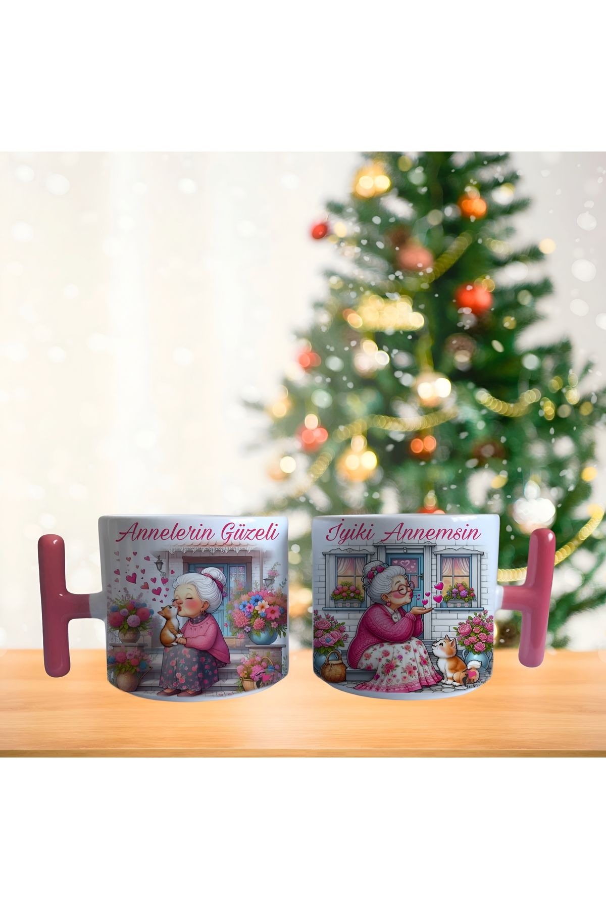 Ghostbusters Annelerin güzeli Anneler günü kedili Porselen Fincan / Kupa -mug