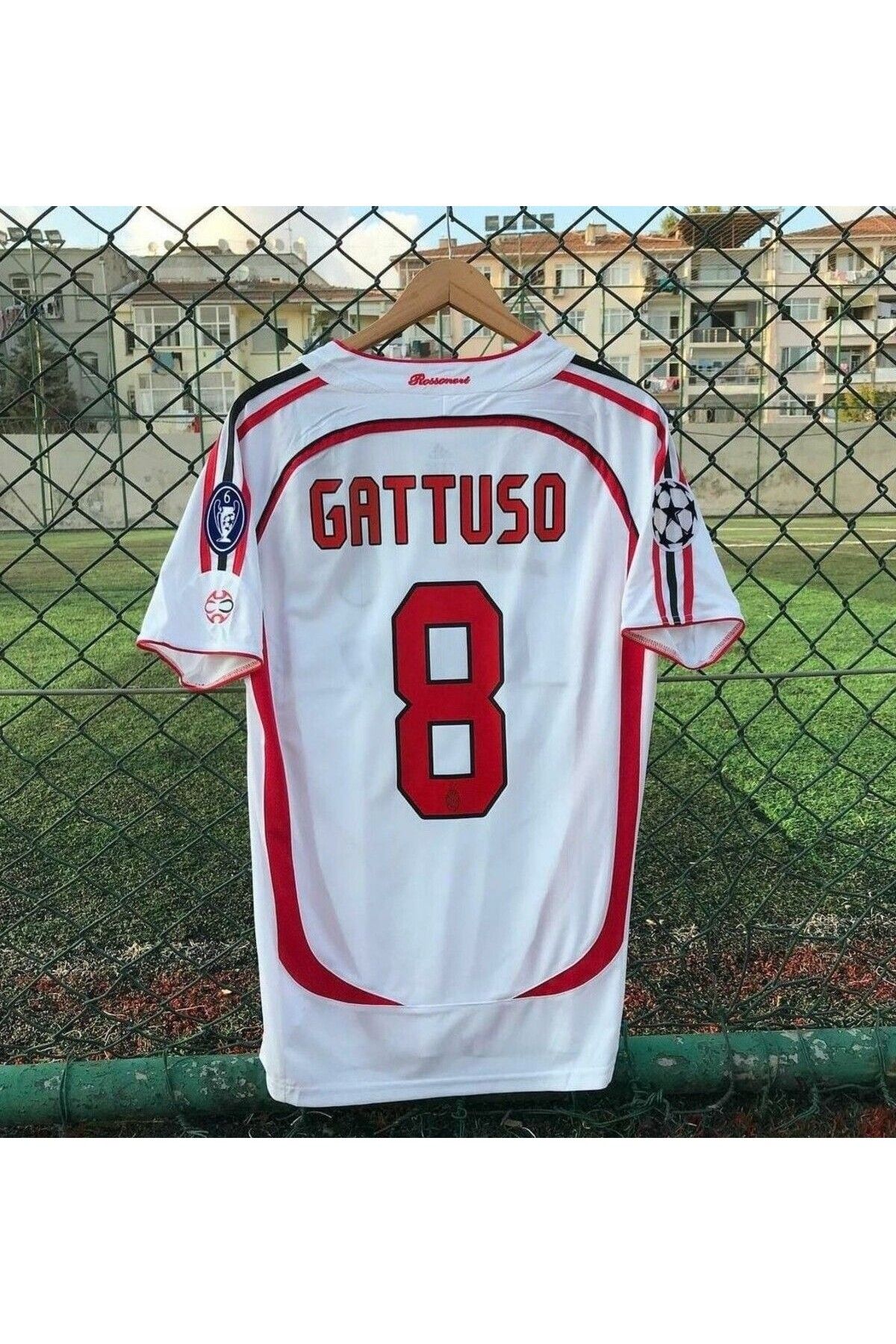 Ronson M.i.l.a.n 2007 Şampiyonlar Ligi Finali Gennaro Gattuso Nostalji Forması (EFSANE MİLAN KADROSU)