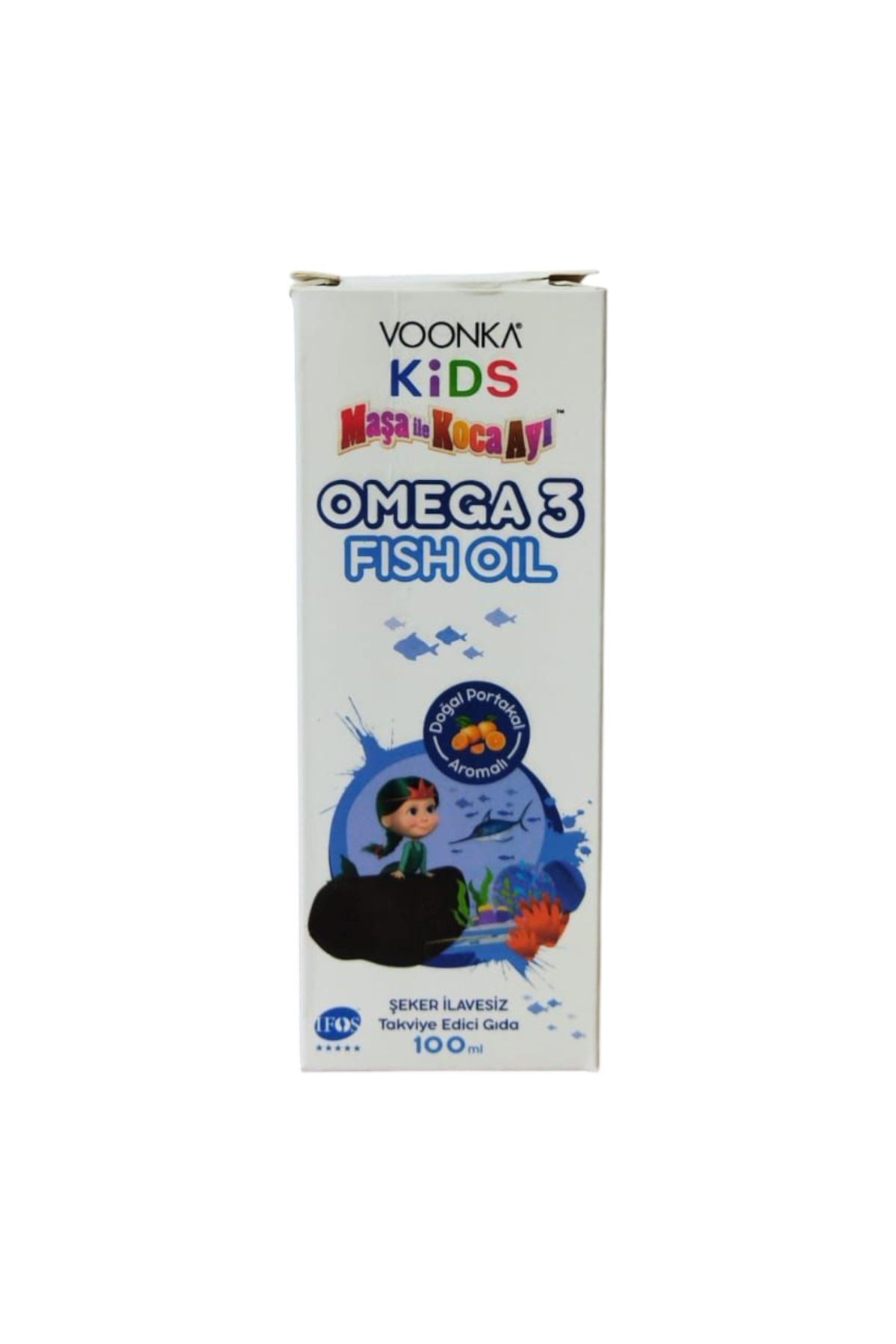 Voonka Omega 3 Fısh Oıl Şeker İlavesiz Takviye Edici Gıda