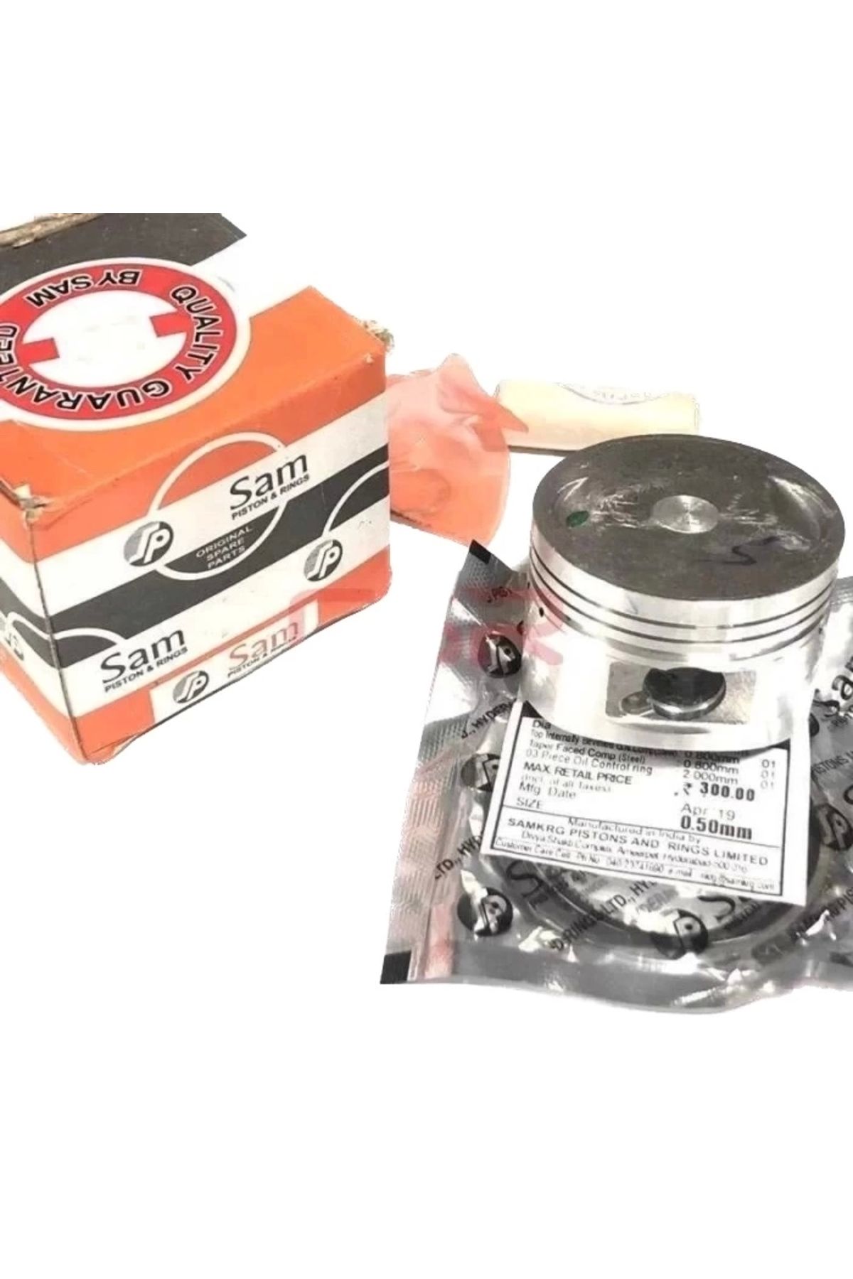 Sam Bajaj Discover 150 Piston Sekman 075 Sam