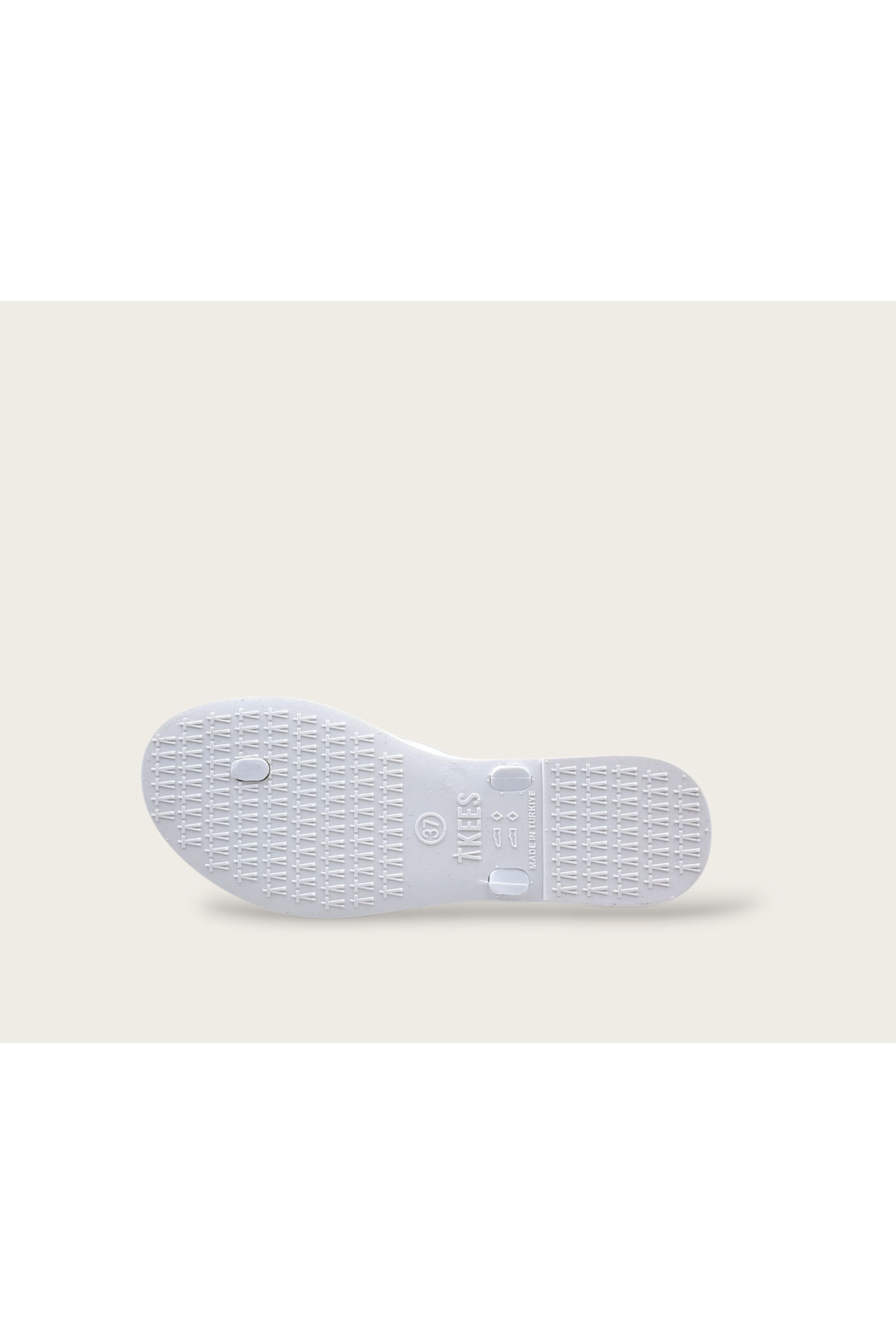 Tkees-White Color Flip Flop Women's Flip Flops Beach Slippers 4