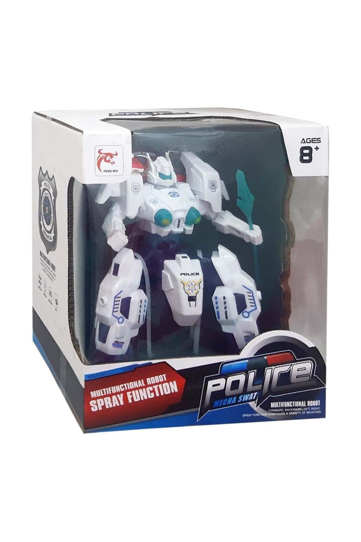 FELİTE Duman Çıkartan Polis Robot TANITIM VİDEOSUNDAN İZLEYEBİLİRSİNİZ.