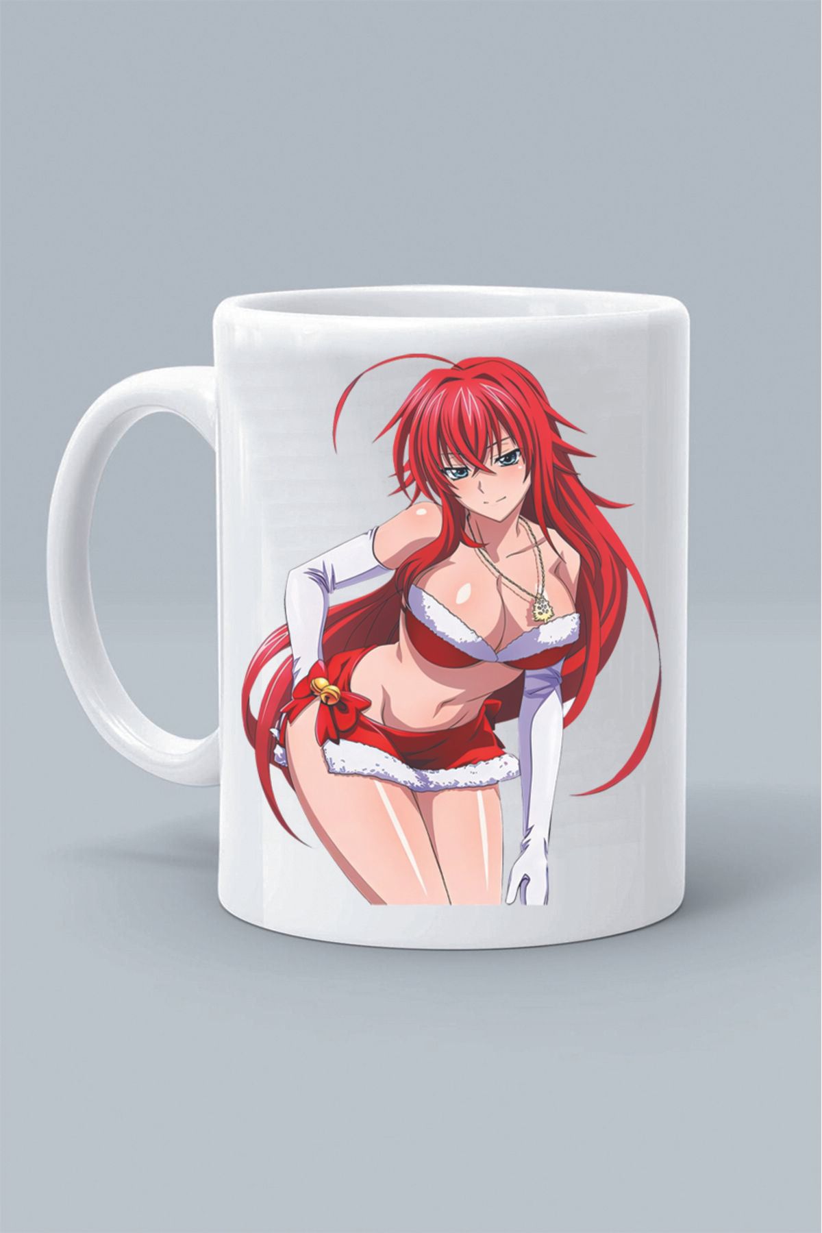 Olympus plus RİAS GREMORY KARAKTER ANİME High School DXD TASARIM BASKILI BEYAZ KLASİK KUPA BARDAK