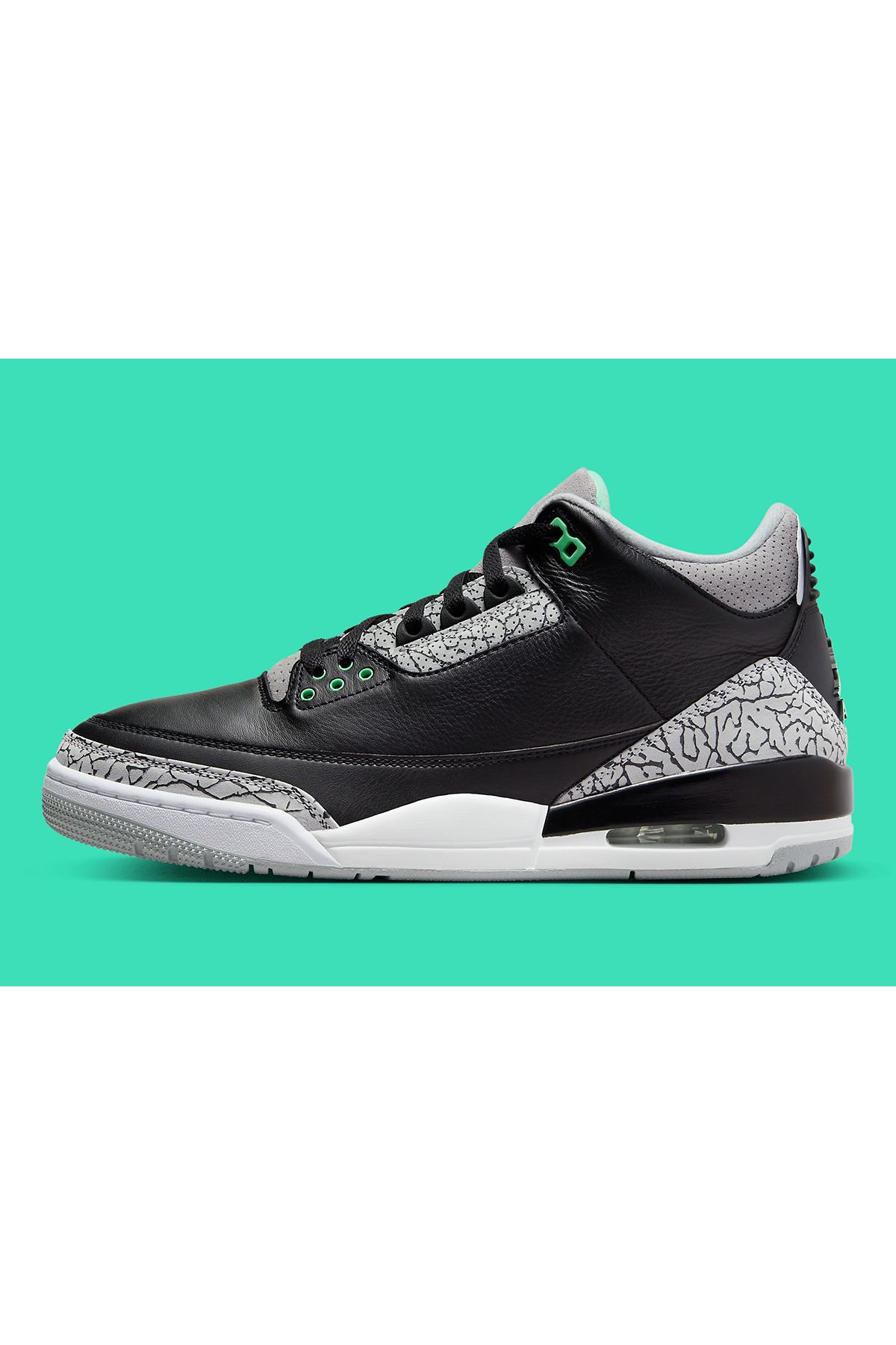 Nike Air Jordan 3 Retro 'Green Glow'