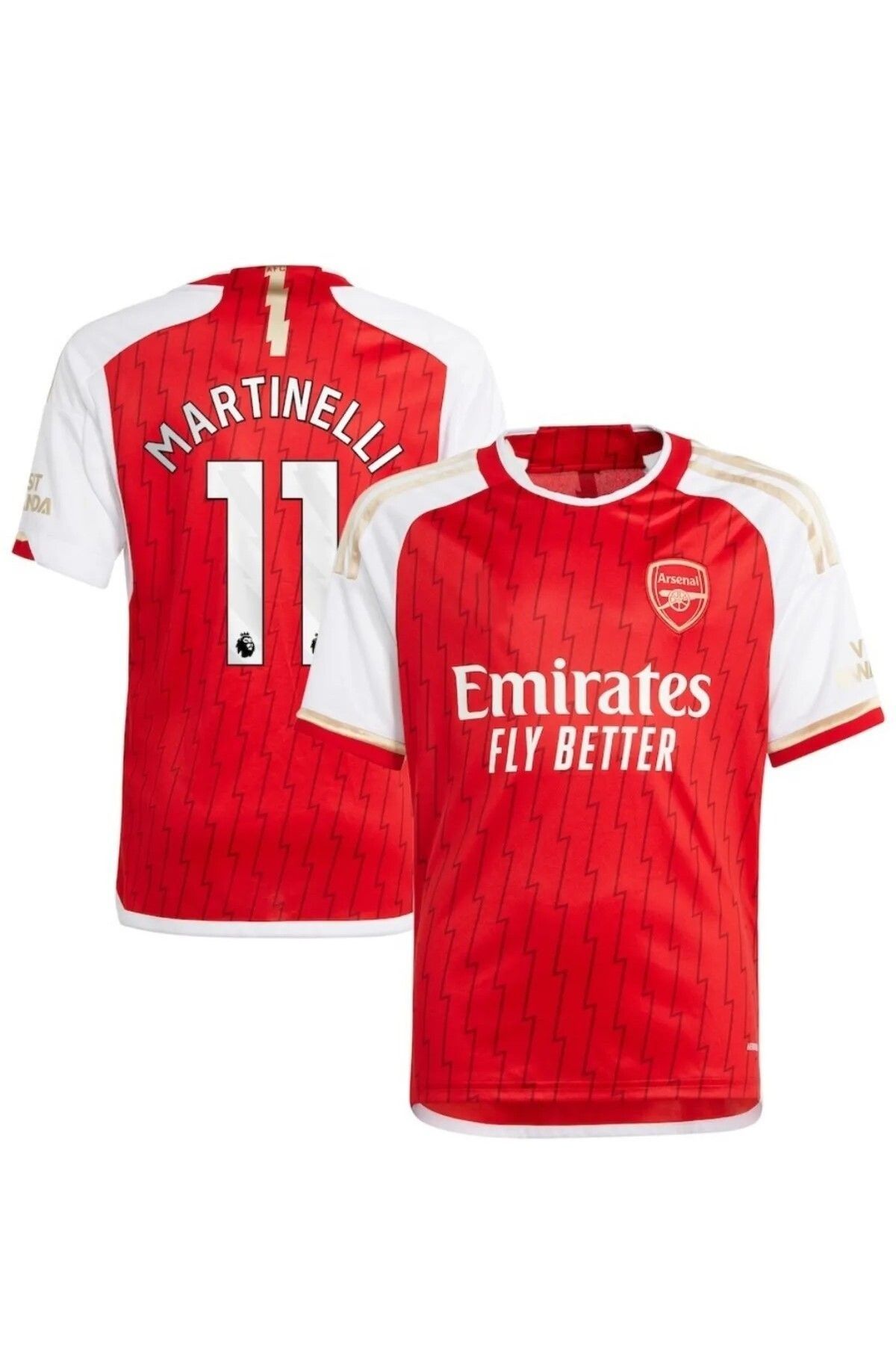 FRAGOLA Arsenal 2023/24 Yeni Sezon Gabriel Martinelli Iç Saha Forması