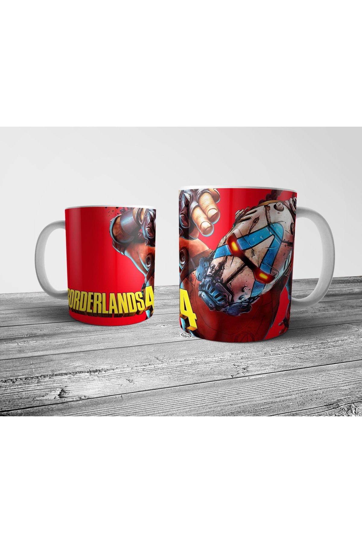 Pixxa Borderlands 4 Temalı Kupa Bardak Model 1