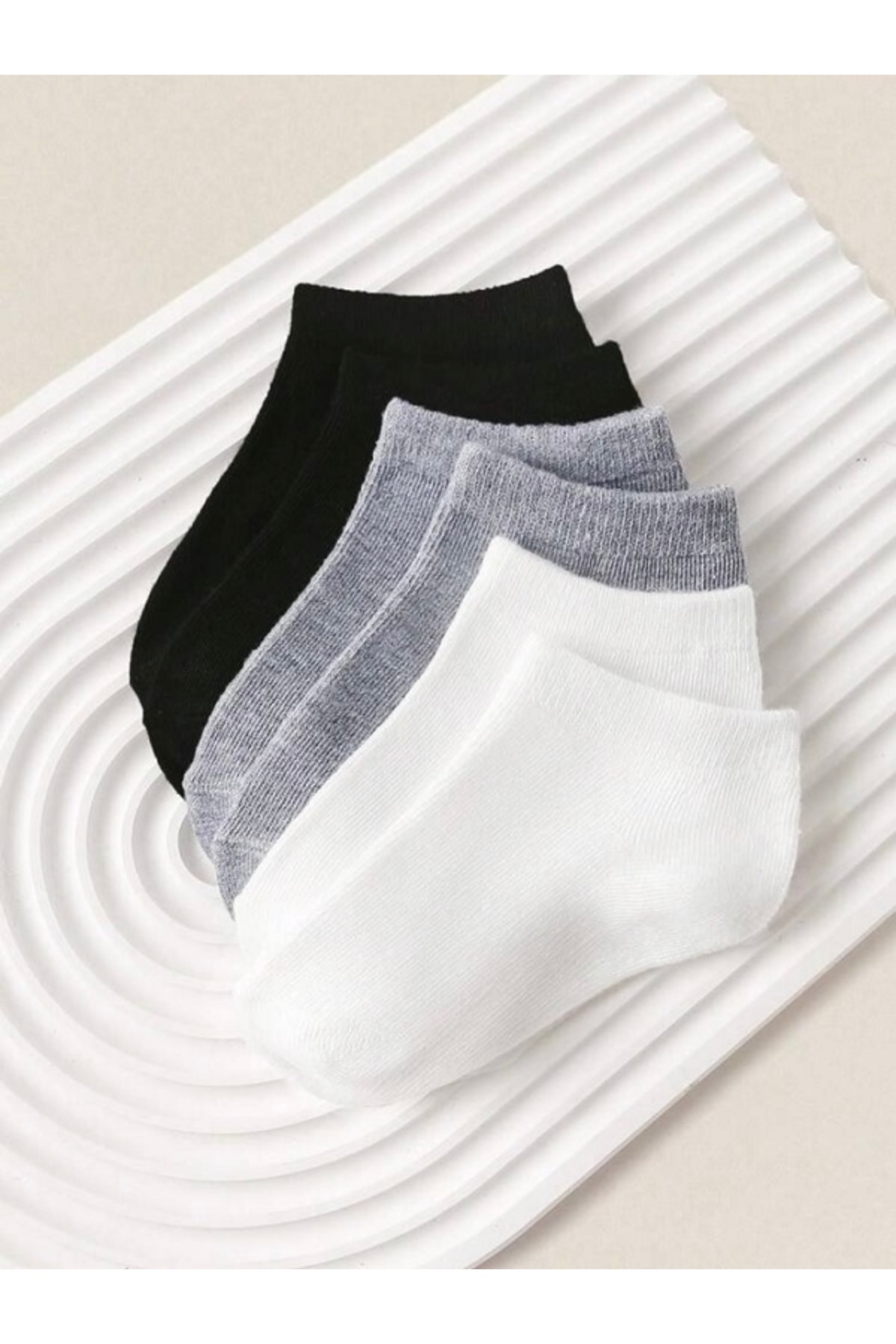 Black Arden Socks Unisex Çocuk Çorap Seti 5'li Okul Günlük Mevsimlik fotoğrafı 4 (önizleme)