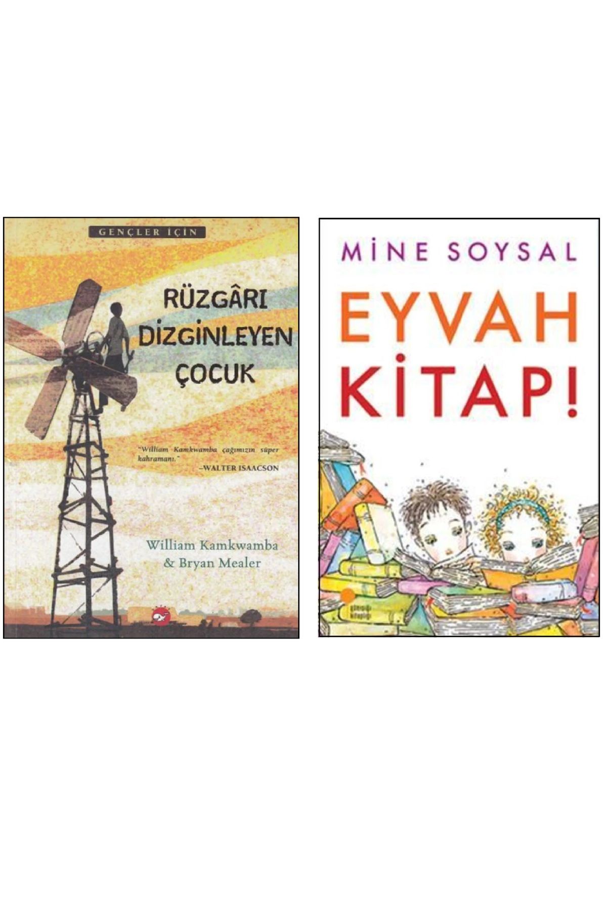 Beyaz Balina Yayınları RÜZGARI DİZGİNLEYEN ÇOCUK & EYVAH KİTAP NAR KİTAP & HEDİYE