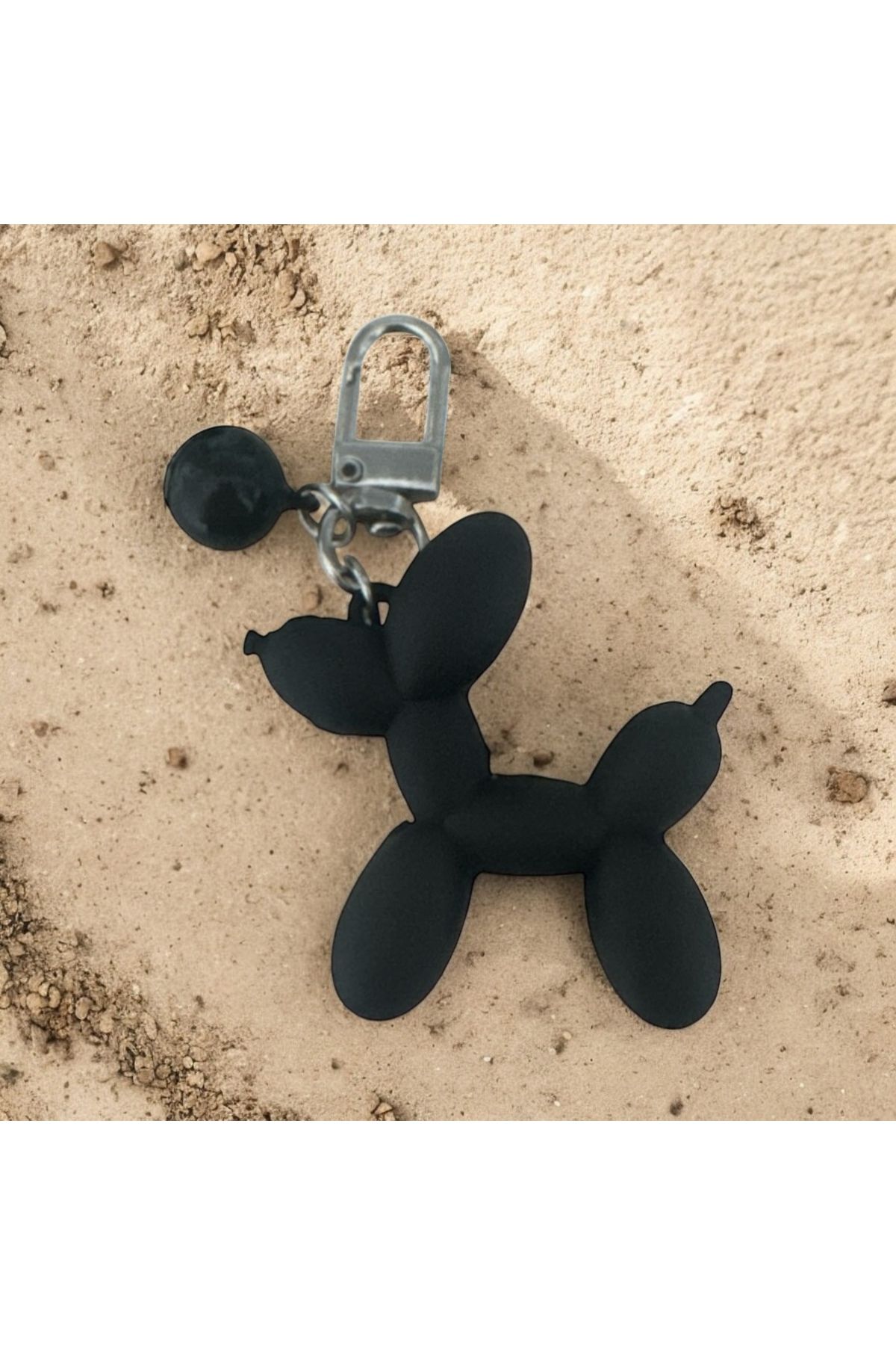 Mojo Jewellery Balon Model Siyah Köpek Anahtarlık