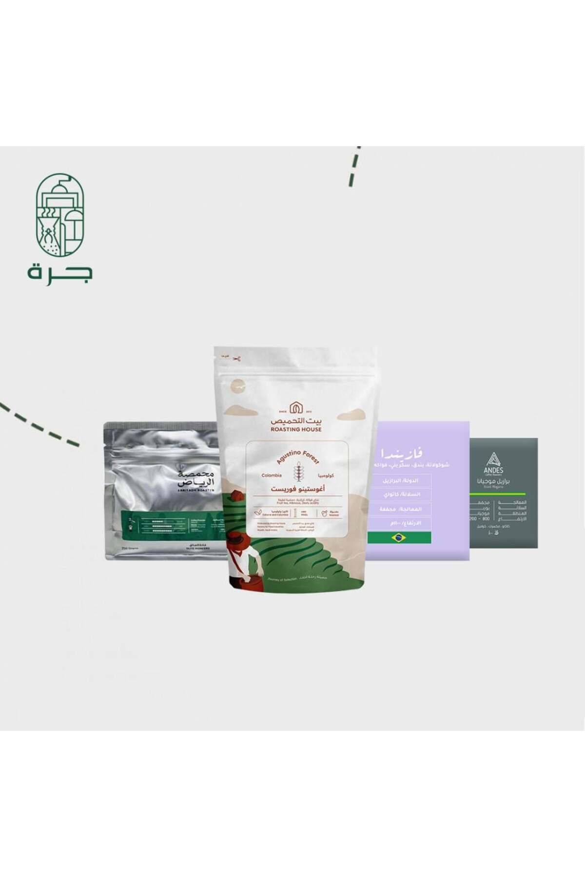 Jarrah-The complete package: 4 types of coffee from 4 different roasters from Jarra 1