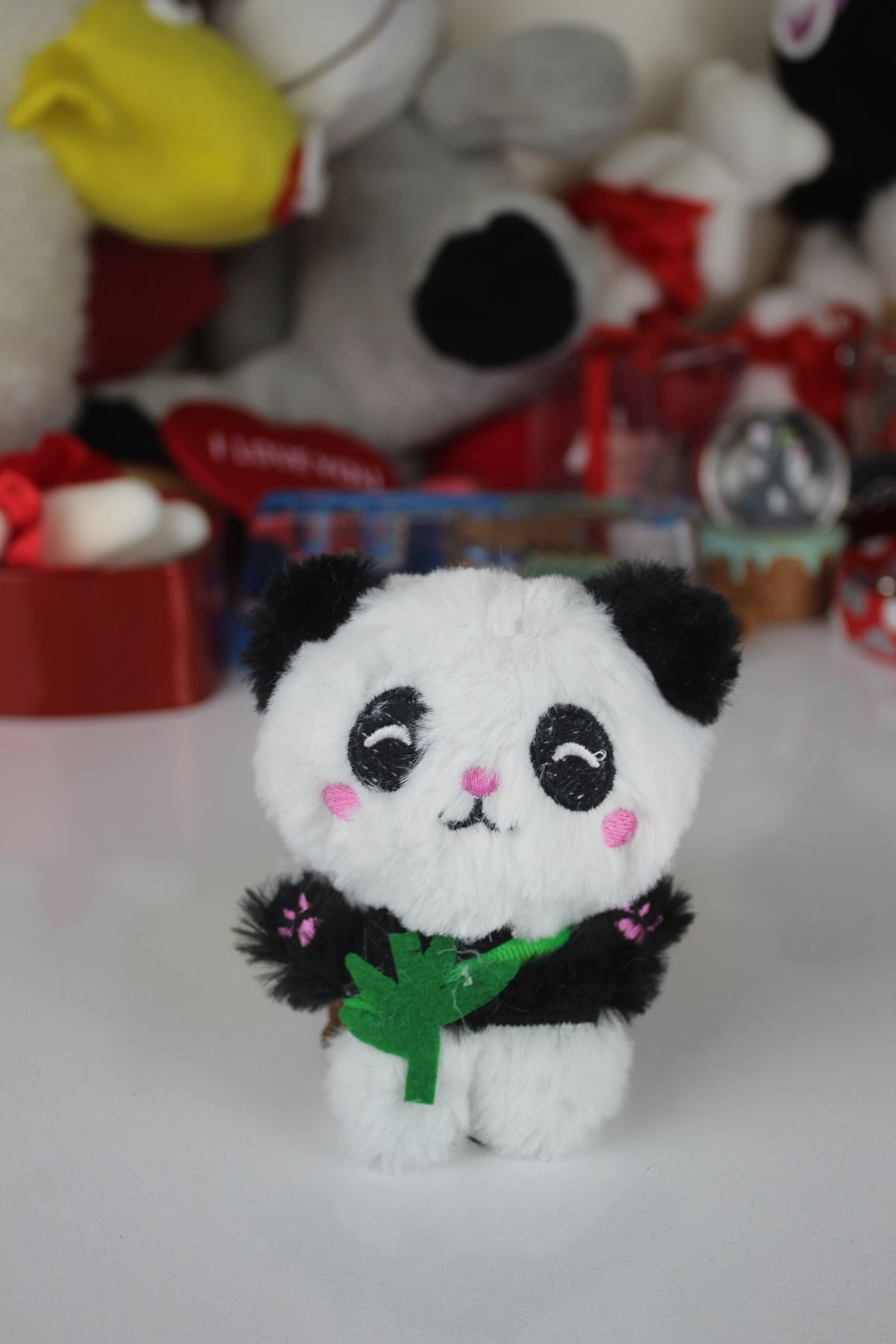 Goldwither Peluş Oyuncak Mini Boy Peluş Ayı Ayıcık Anahtarlık Civciv Panda Tavşan Sevgiliye Hediye