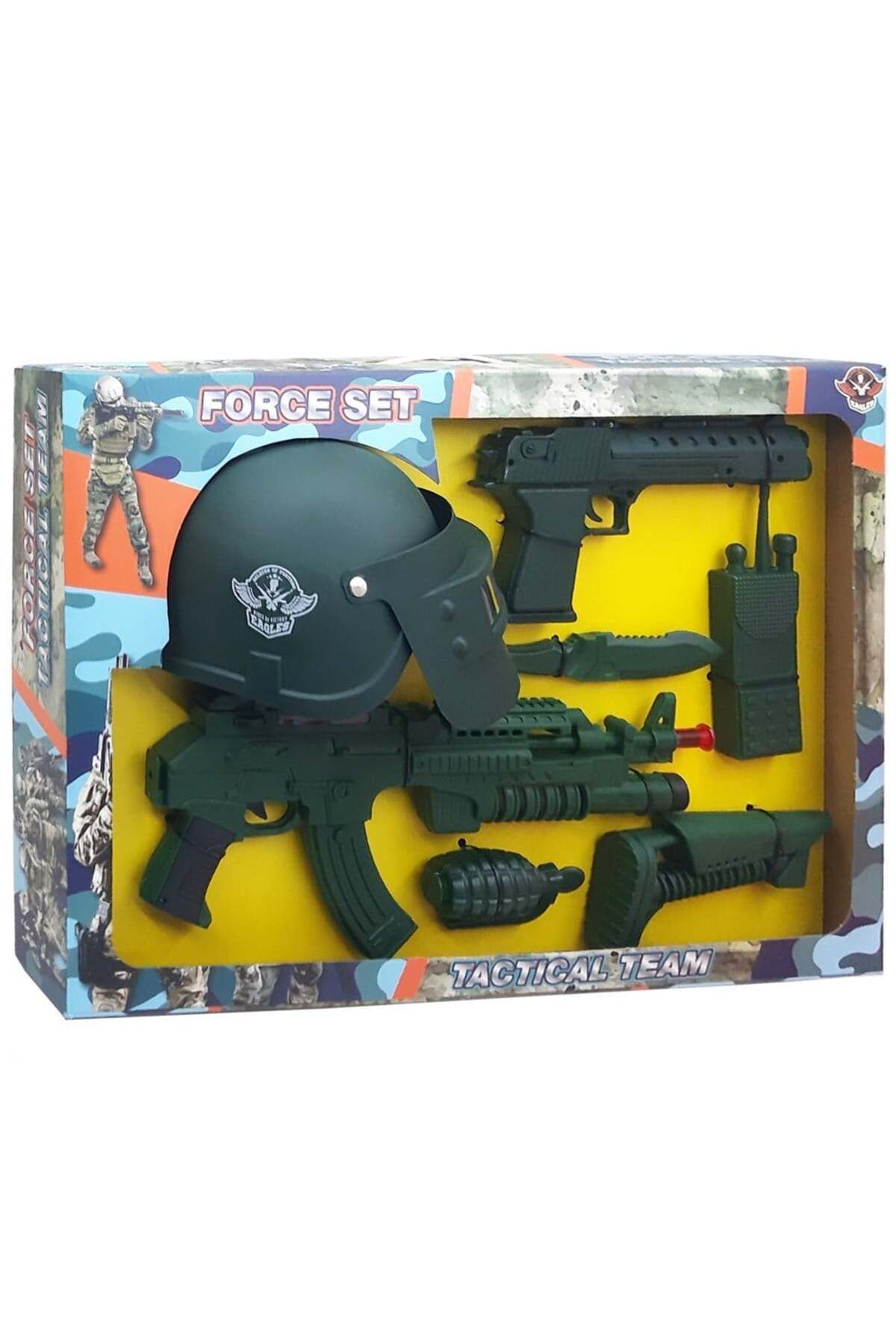 FELİTE Force Set Dev Saldırı Seti Asker ERKEK ÇOCUK OYUN SETİ KARTELA