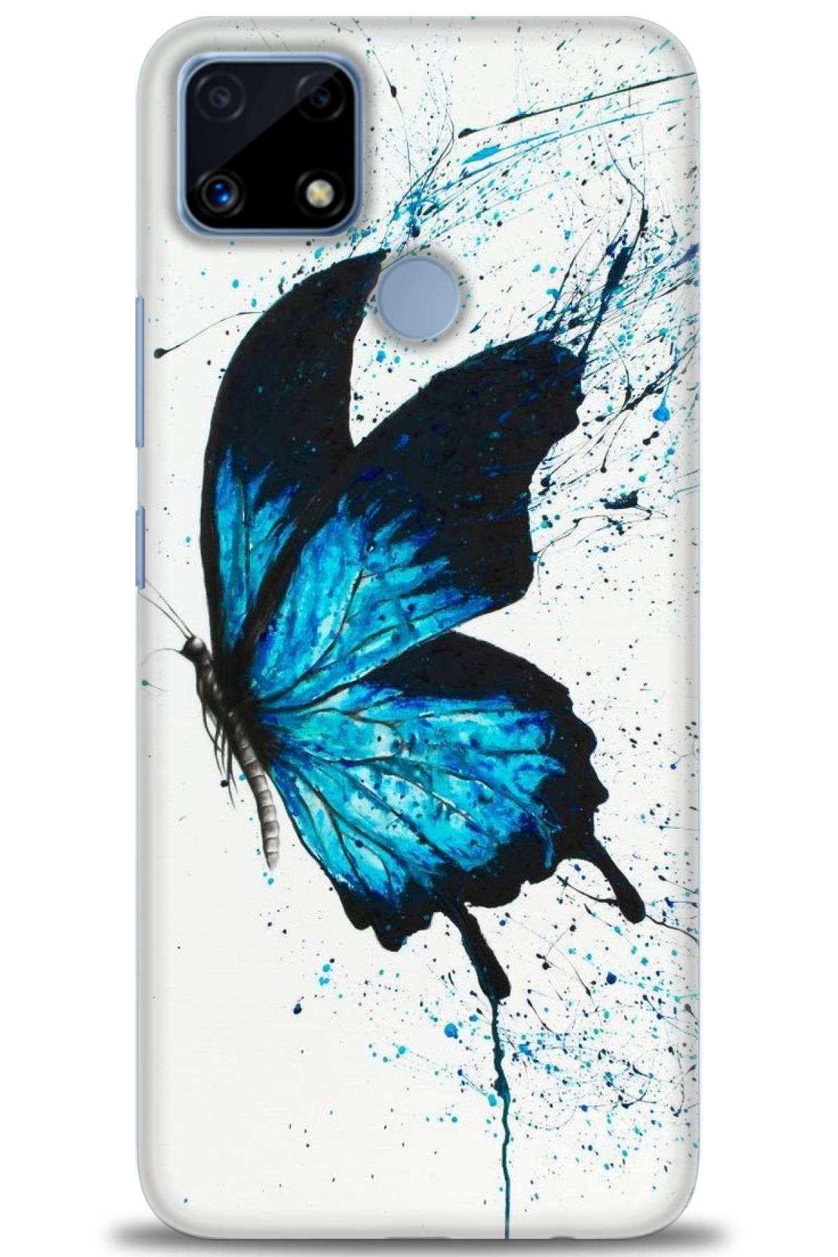realme C25 / C25S İle Uyumlu HD Baskılı Desenli Silikon Kılıf - 115