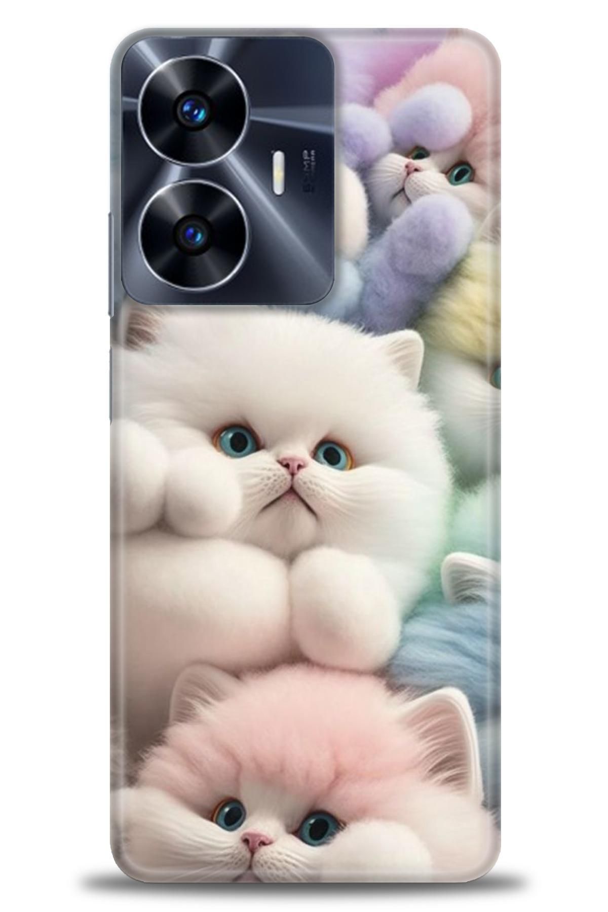realme C55 İle Uyumlu HD Baskılı Kılıf - Karışık Seri - 306