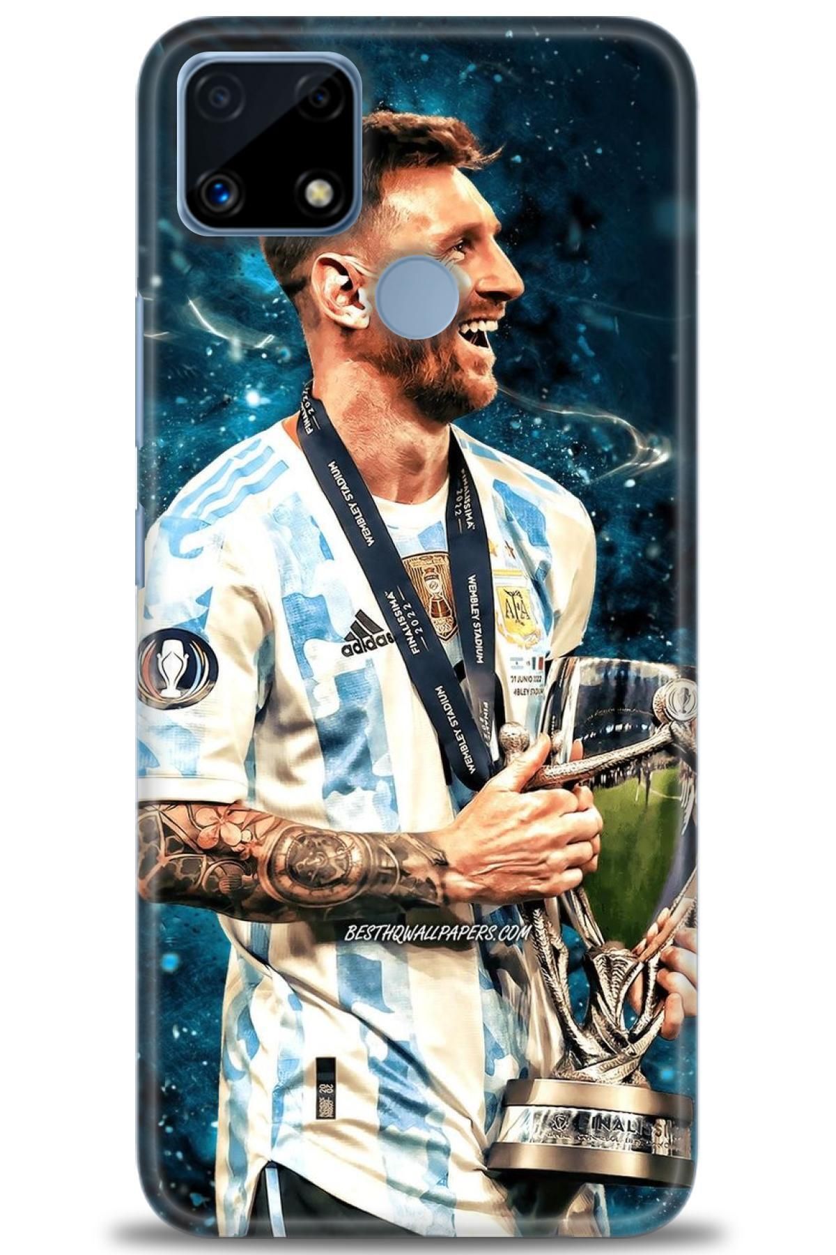 realme C25 / C25S İle Uyumlu HD Baskılı Desenli Silikon Kılıf - 862