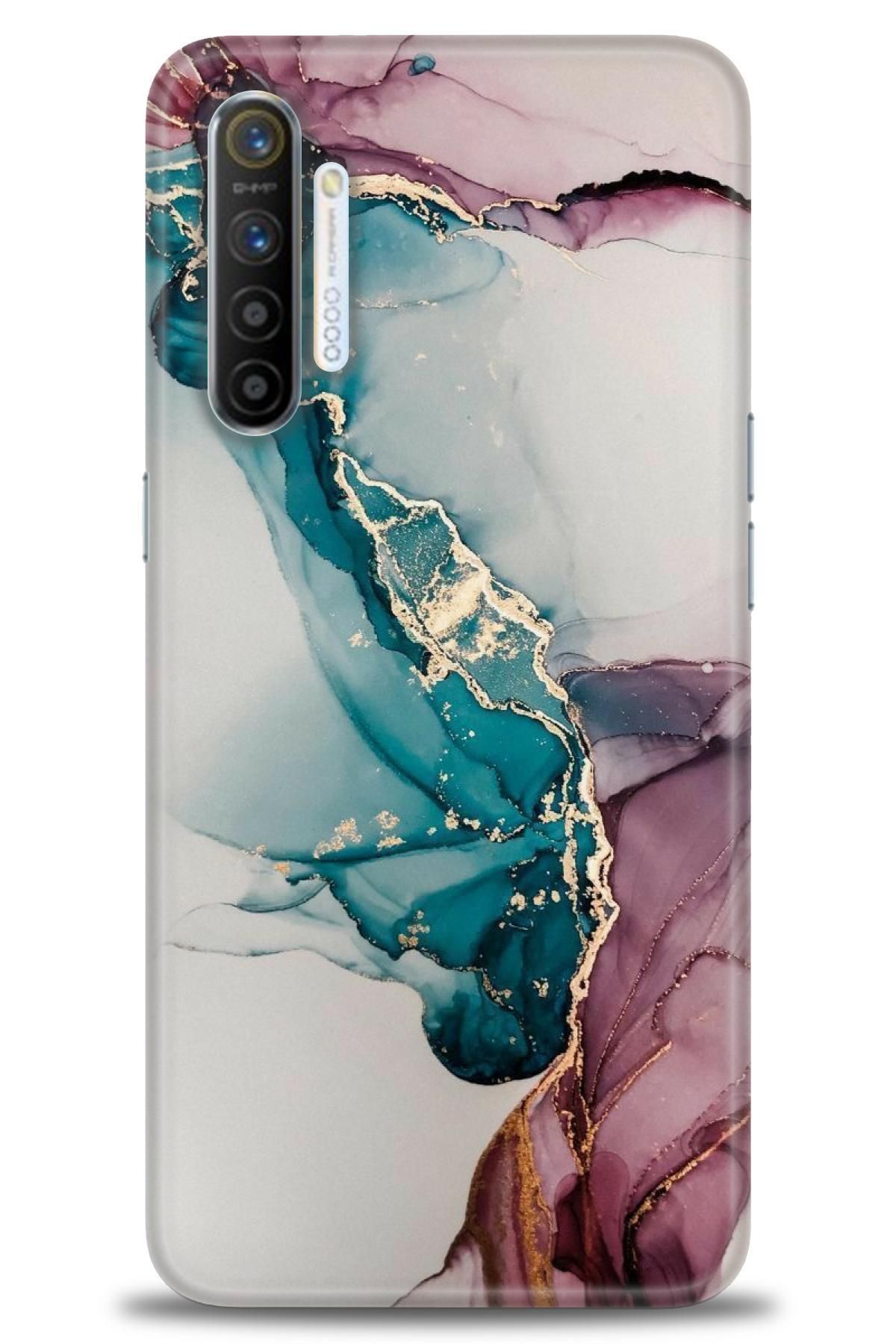 realme XT İle Uyumlu HD Baskılı Desenli Silikon Kılıf - 410