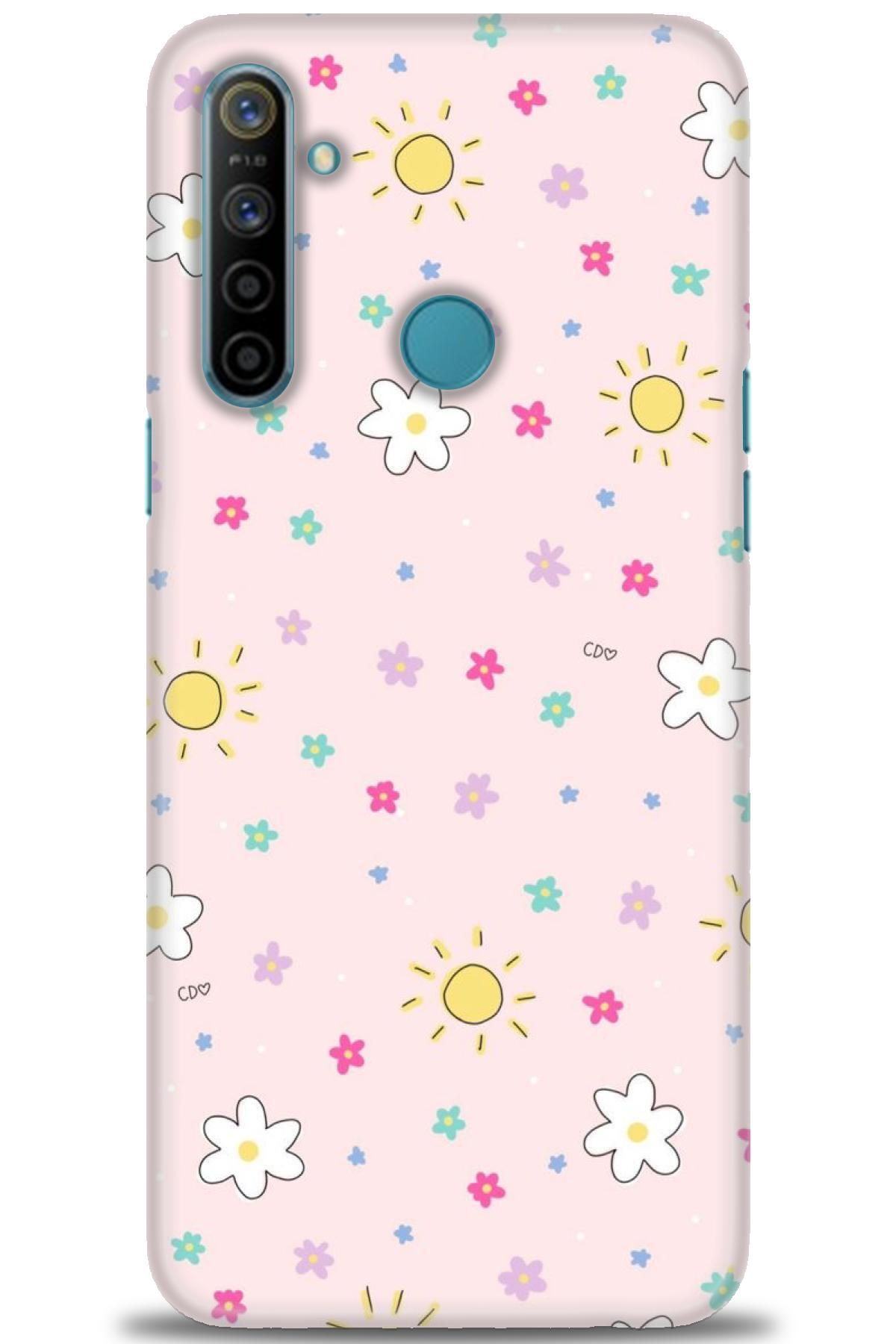realme C3 / C3i İle Uyumlu HD Baskılı Desenli Silikon Kılıf - 14