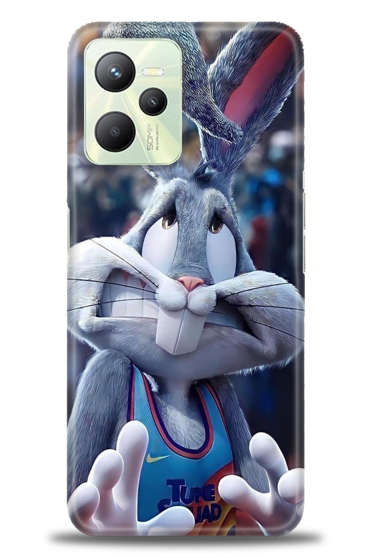 realme C35 İle Uyumlu HD Baskılı Desenli Silikon Kılıf - 138