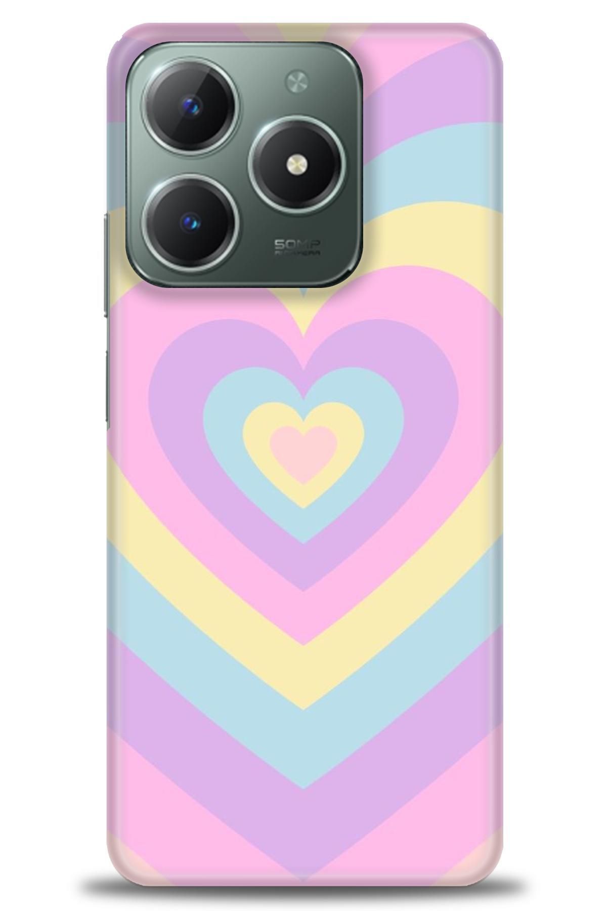realme C61 / C63 İle Uyumlu HD Baskılı Desenli Silikon Kılıf - 666