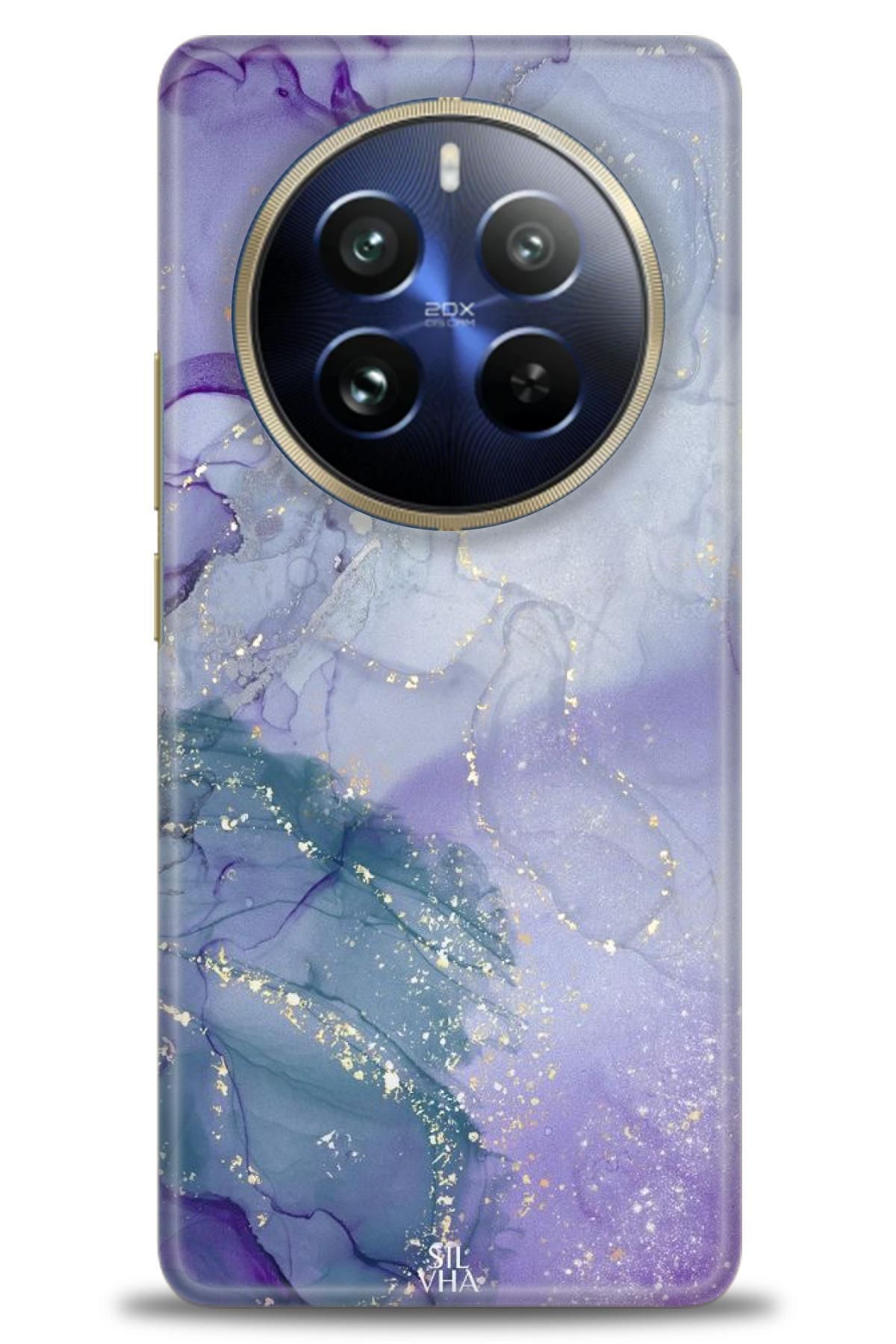realme 12 4G / 12 Plus İle Uyumlu HD Baskılı Desenli Silikon Kılıf - 42