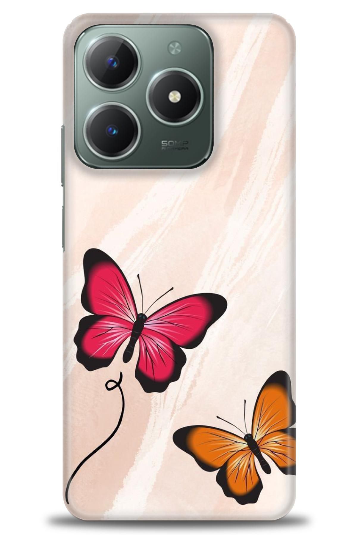 realme C61 / C63 İle Uyumlu HD Baskılı Desenli Silikon Kılıf - 730