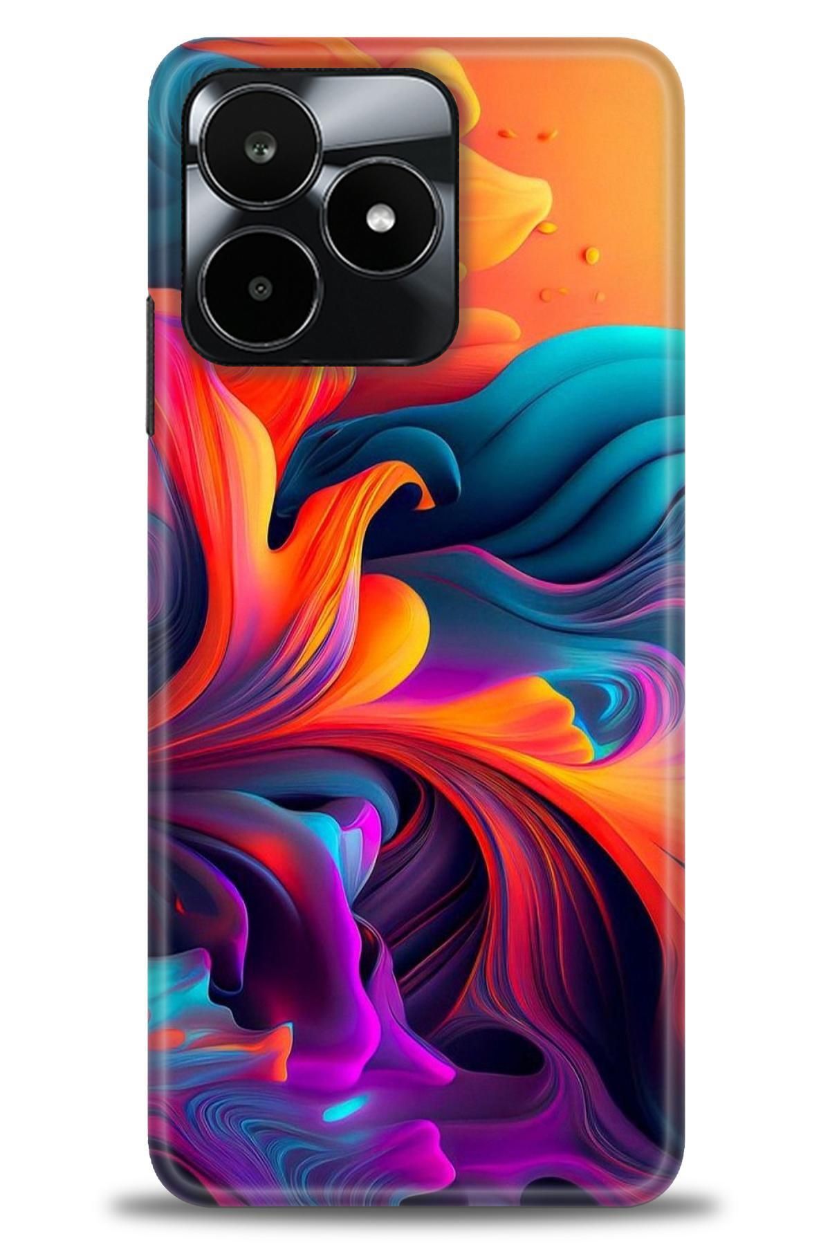 realme C53 İle Uyumlu HD Baskılı Kılıf - Karışık Seri - 213