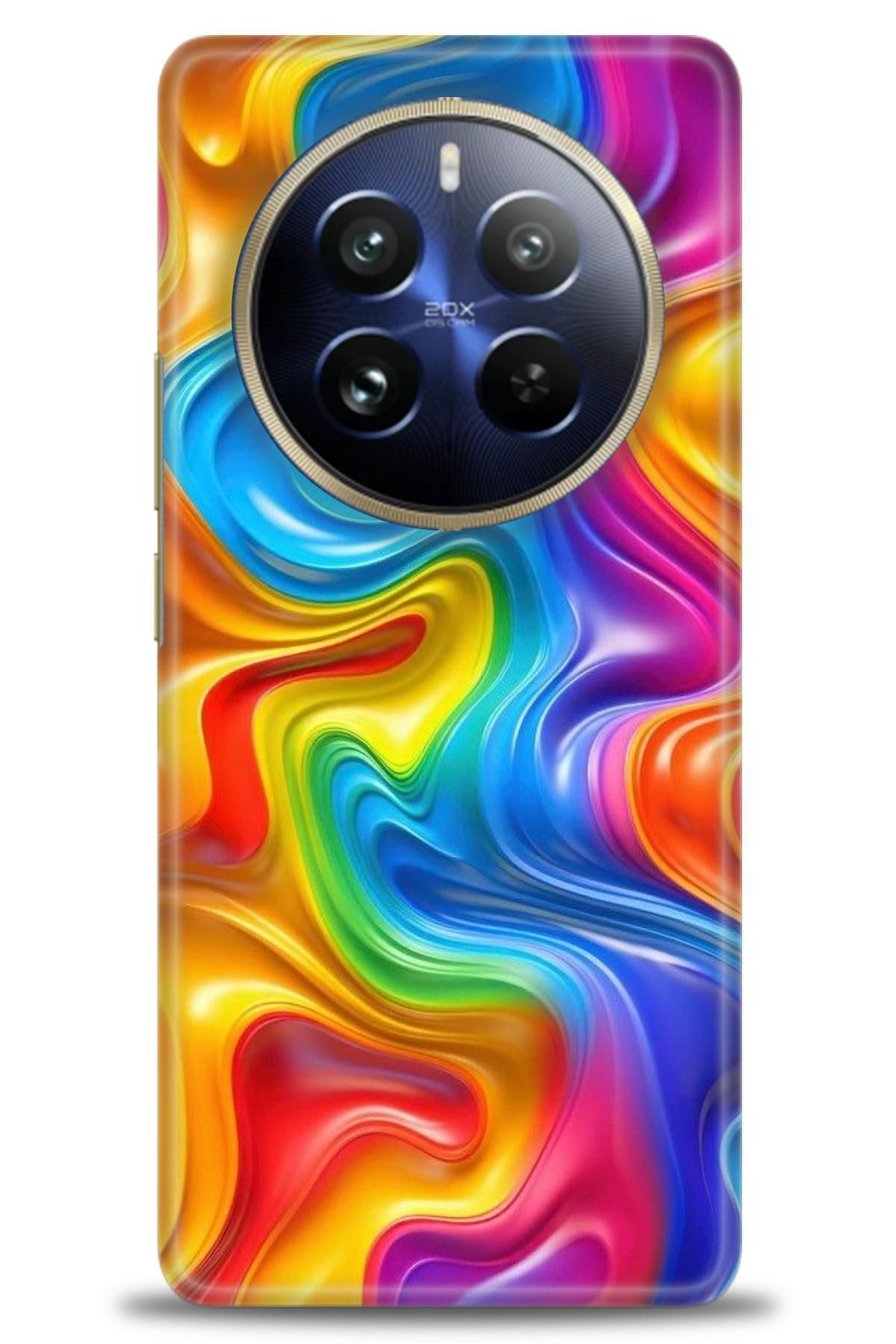 realme 12 4G İle Uyumlu HD Baskılı Kılıf - Karışık Seri - 552