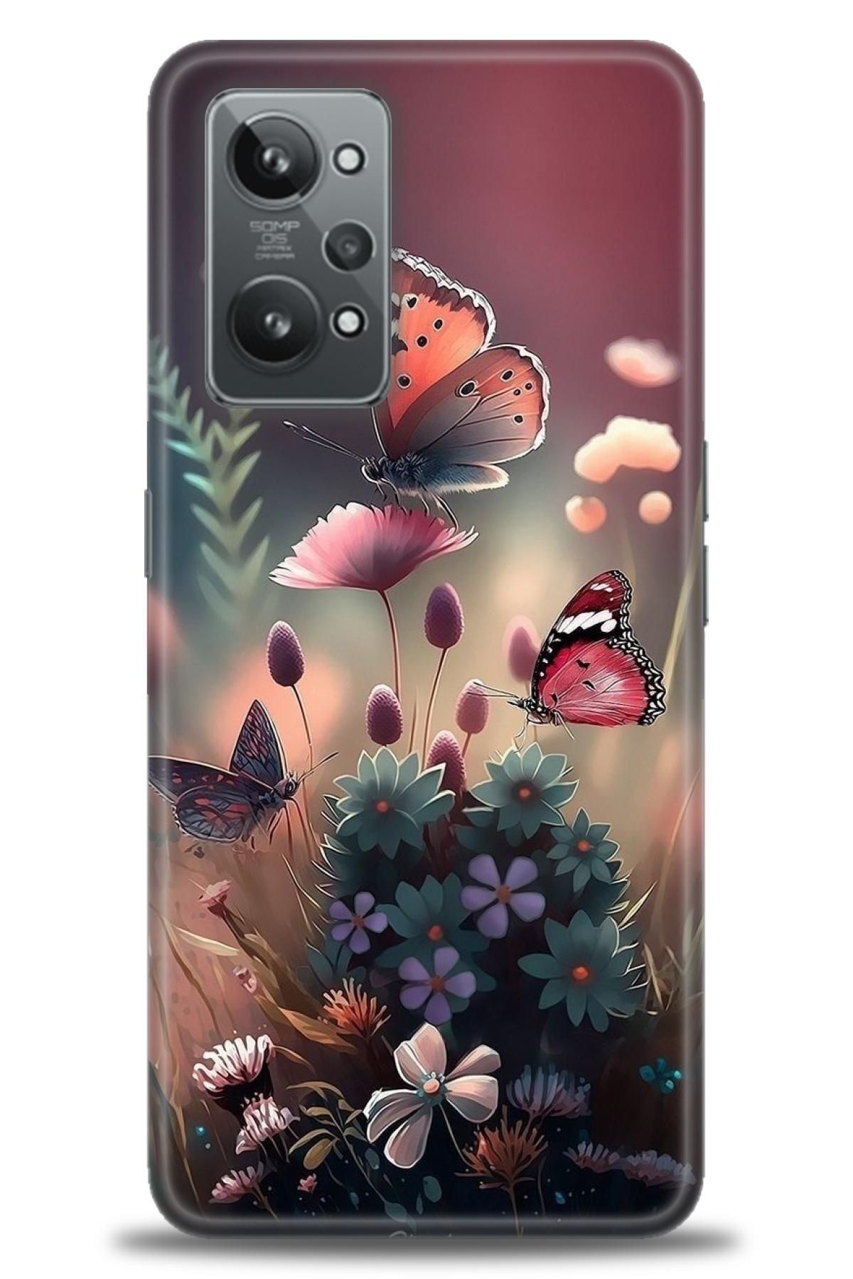 realme GT2 İle Uyumlu HD Baskılı Desenli Silikon Kılıf - 186