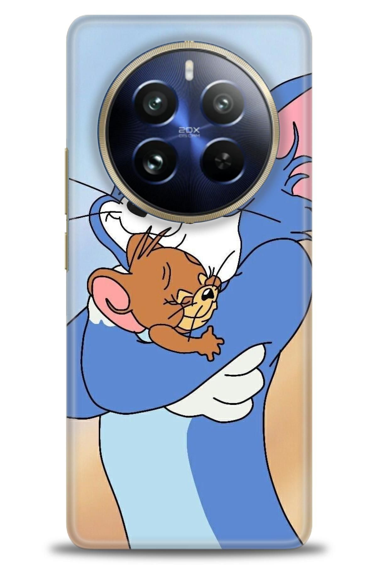 realme 12 4G / 12 Plus İle Uyumlu HD Baskılı Desenli Silikon Kılıf - 582