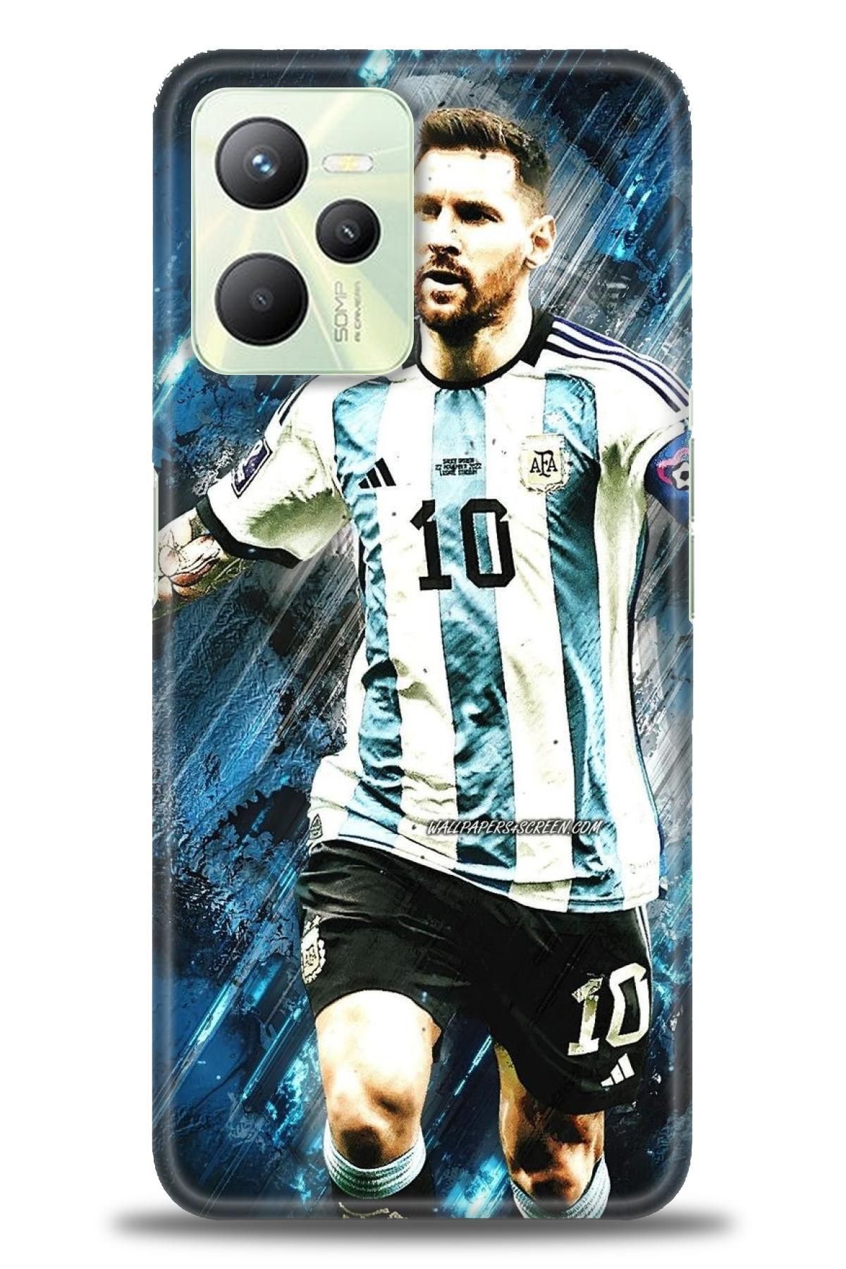 realme C35 İle Uyumlu HD Baskılı Desenli Silikon Kılıf - 720