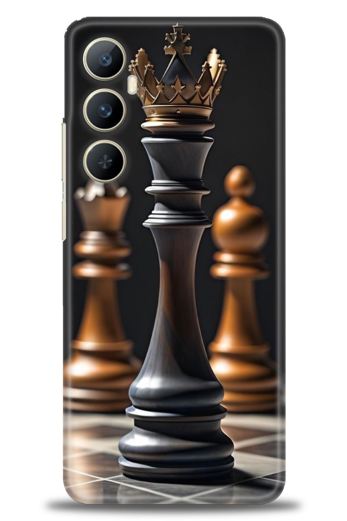 realme C65 İle Uyumlu HD Baskılı Desenli Silikon Kılıf - 638