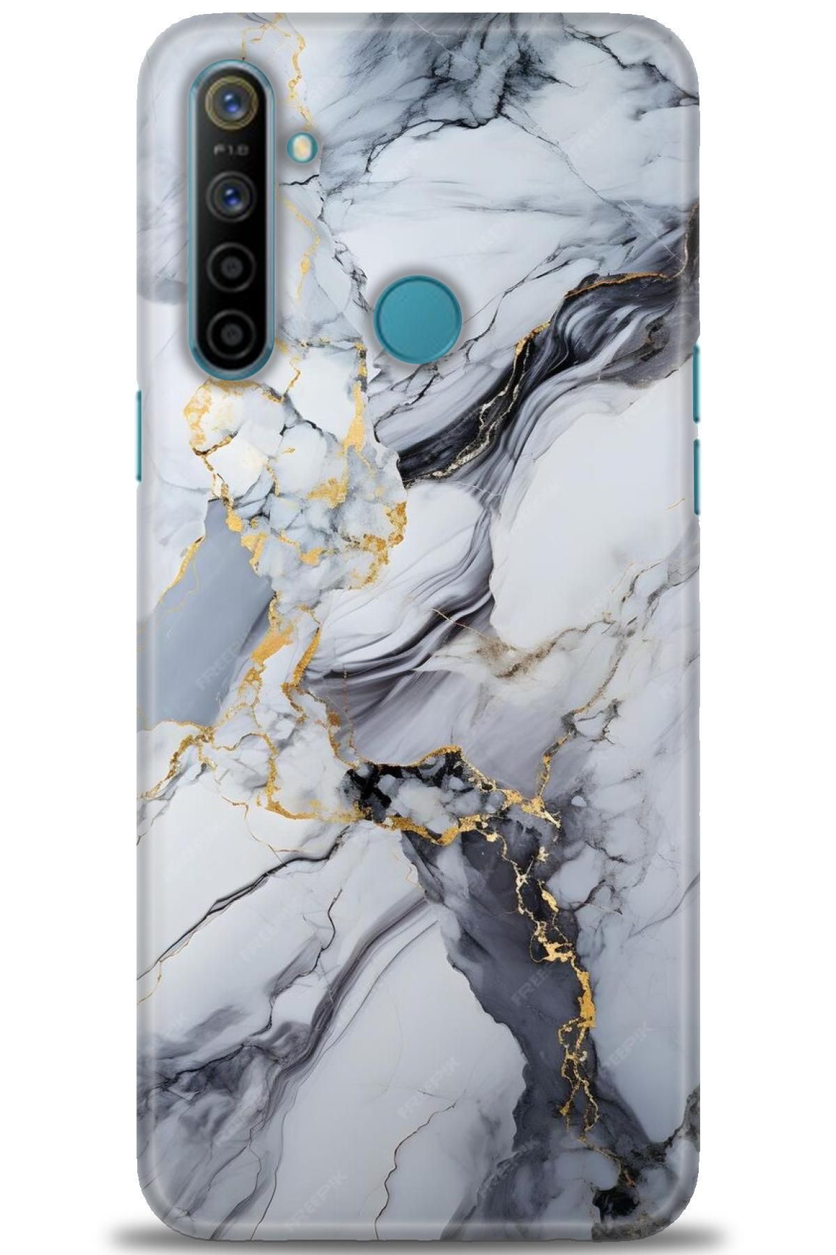 realme C3 / C3i İle Uyumlu HD Baskılı Desenli Silikon Kılıf - 223