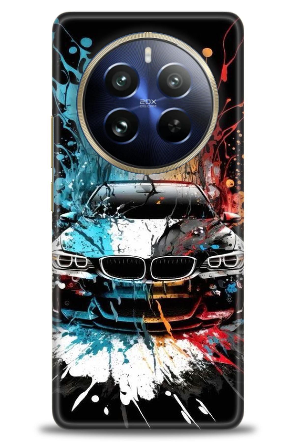 realme 12 Pro / 12 Pro Plus İle Uyumlu HD Baskılı Desenli Silikon Kılıf - 859