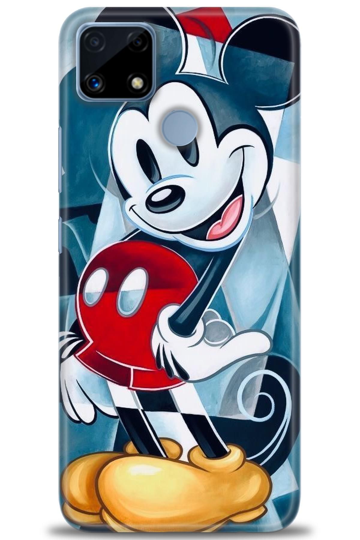 realme C25 / C25S İle Uyumlu HD Baskılı Desenli Silikon Kılıf - 824