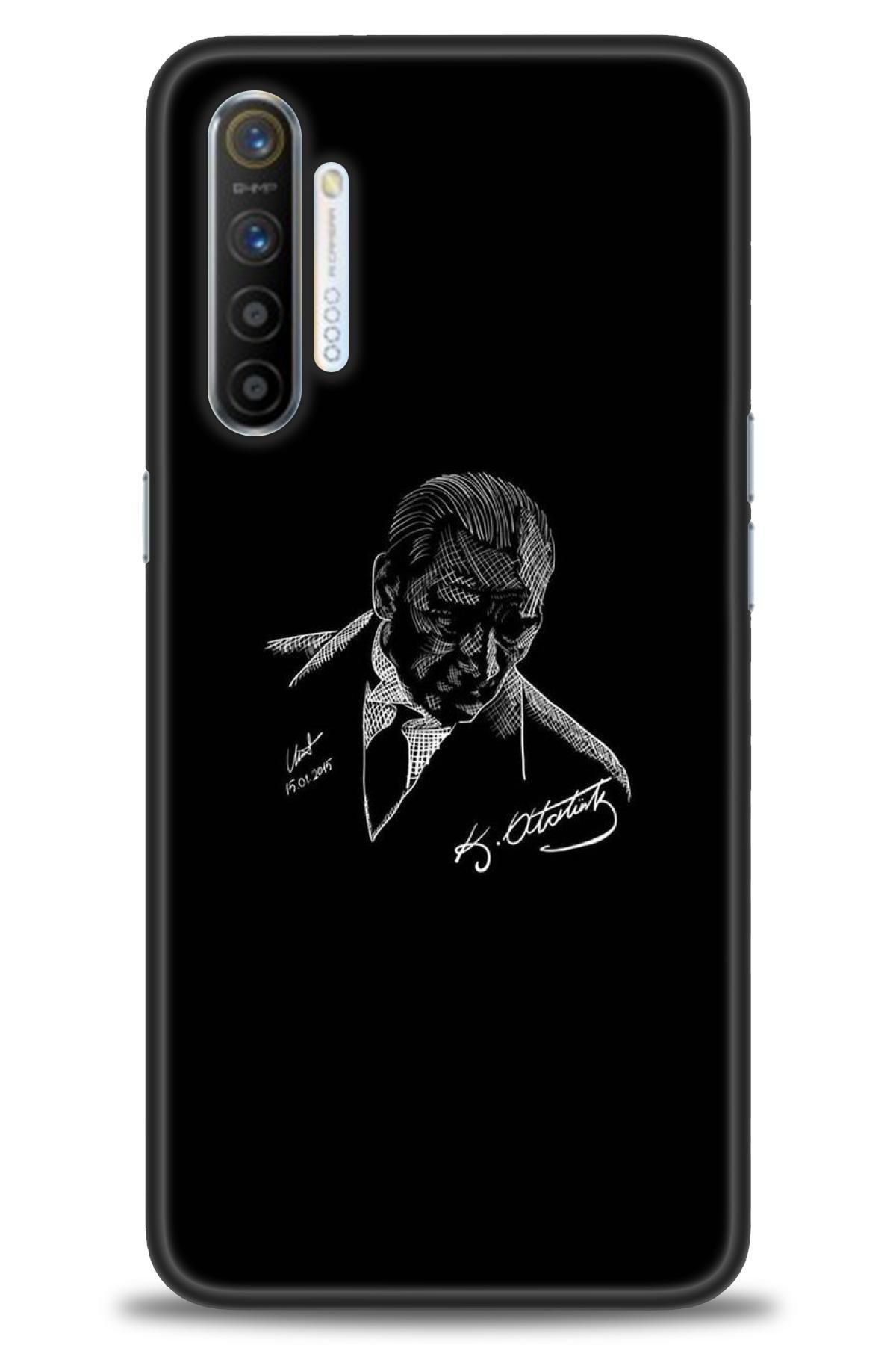 realme XT İle Uyumlu HD Baskılı Desenli Silikon Kılıf - 1037