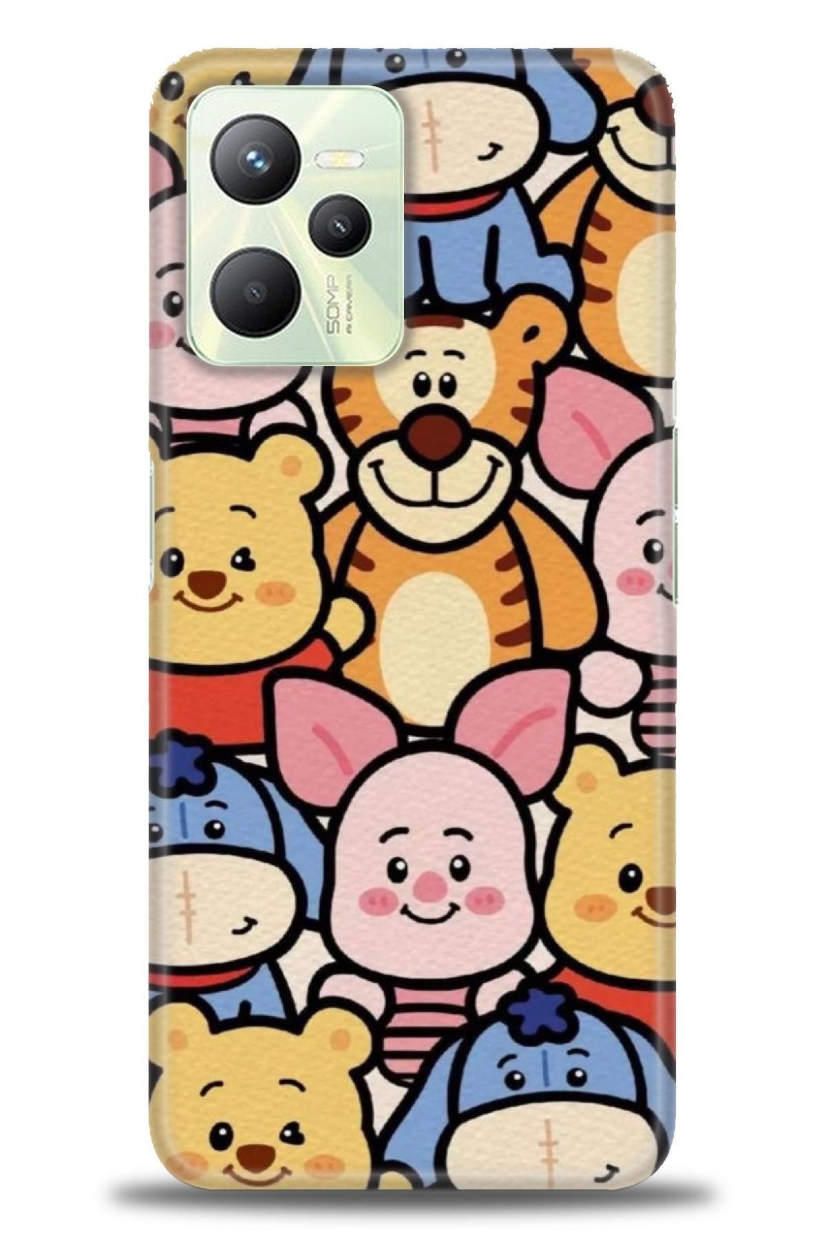 realme C35 İle Uyumlu HD Baskılı Desenli Silikon Kılıf - 677