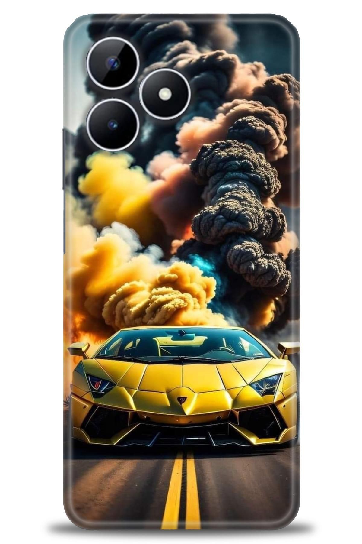 realme Note 50 4G İle Uyumlu HD Baskılı Kılıf - Karışık Seri - 853