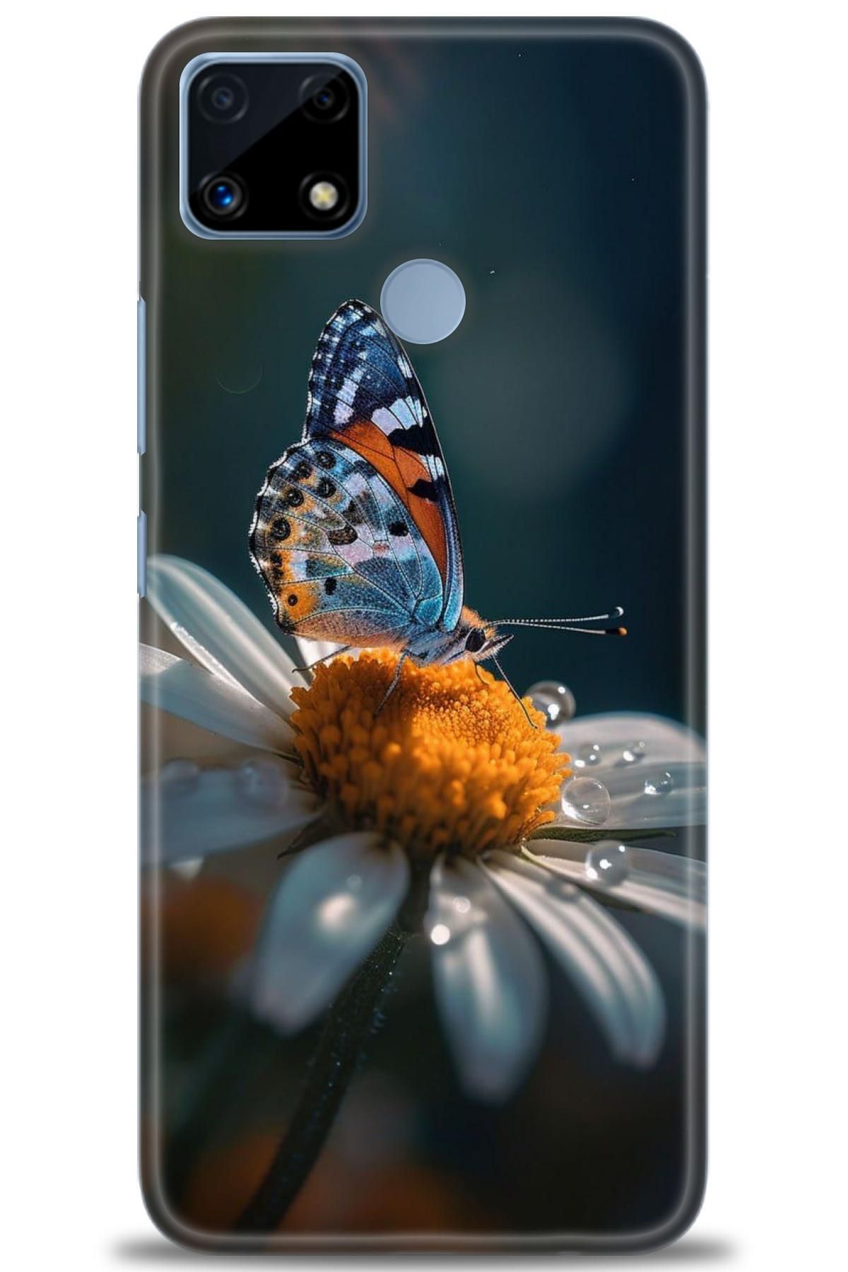 realme C25 / C25S İle Uyumlu HD Baskılı Desenli Silikon Kılıf - 15