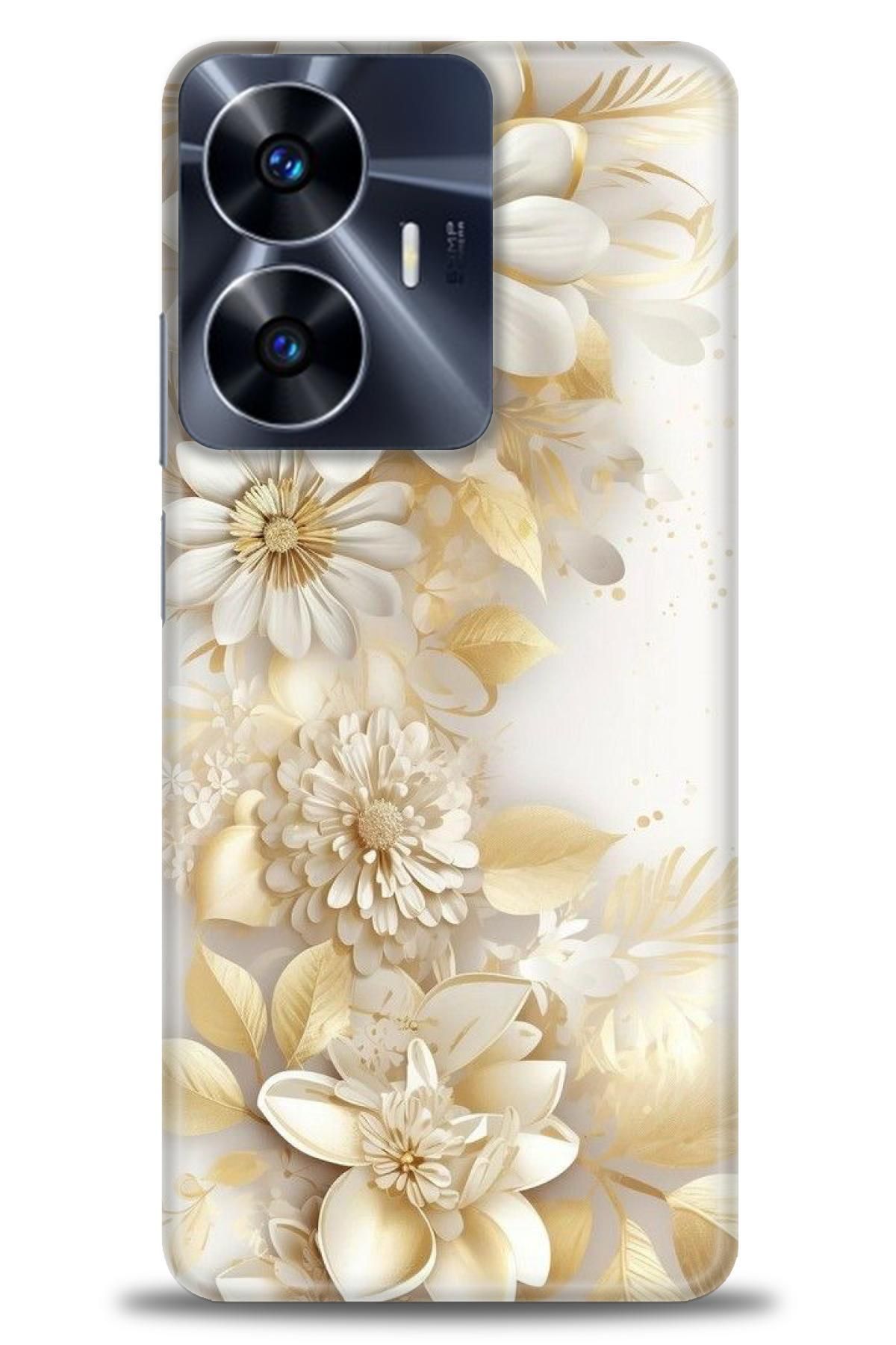 realme C55 İle Uyumlu HD Baskılı Desenli Silikon Kılıf - 979