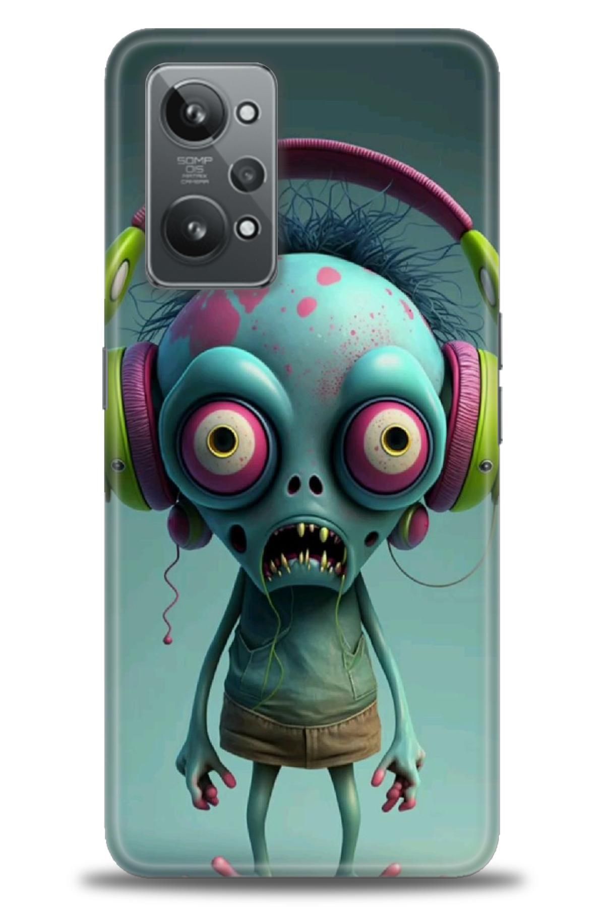 realme GT2 İle Uyumlu HD Baskılı Desenli Silikon Kılıf - 796