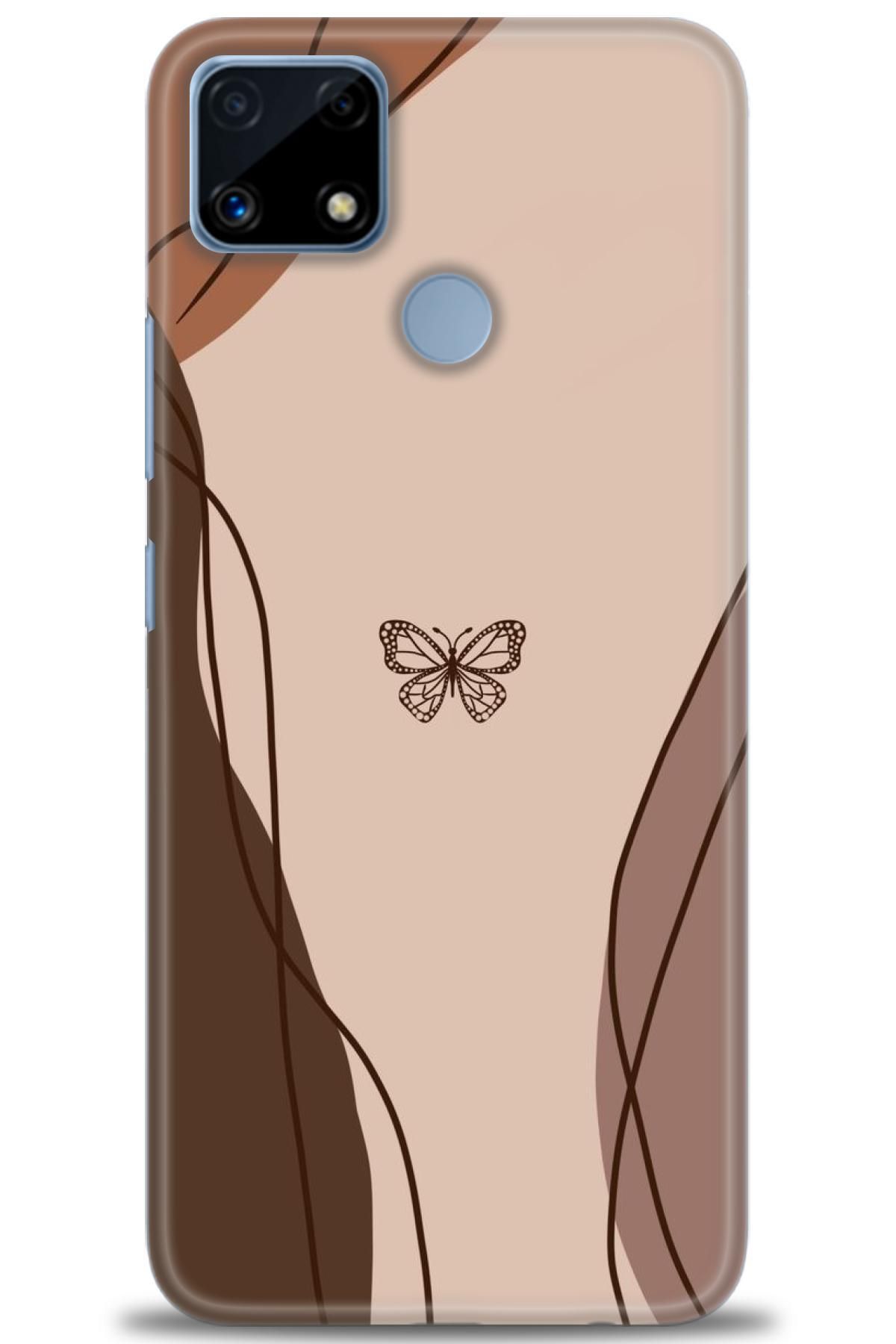 realme C25 / C25S İle Uyumlu HD Baskılı Desenli Silikon Kılıf - 253