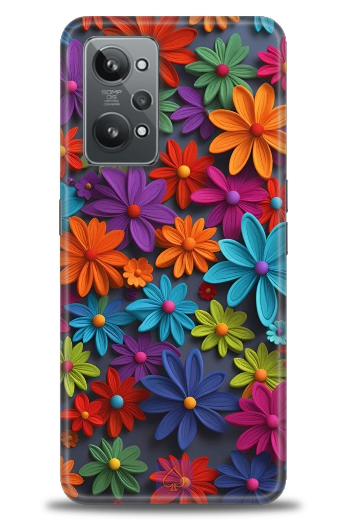 realme GT2 İle Uyumlu HD Baskılı Desenli Silikon Kılıf - 315
