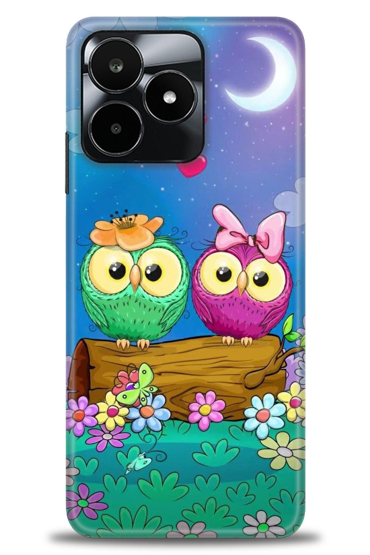 realme C53 İle Uyumlu HD Baskılı Desenli Silikon Kılıf - 192