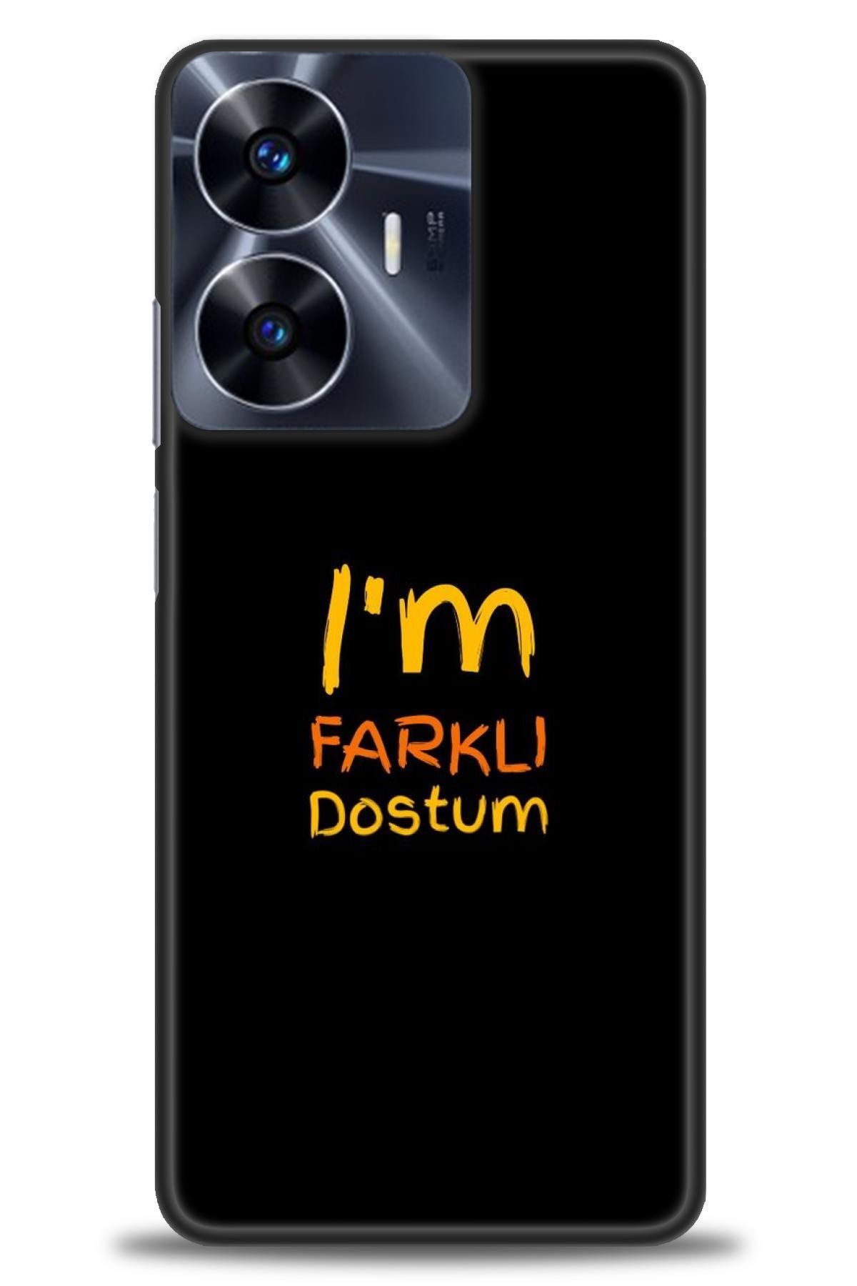 realme C55 İle Uyumlu HD Baskılı Desenli Silikon Kılıf - 1075