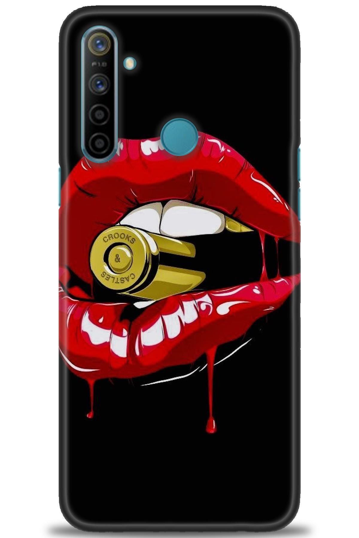 realme C3 / C3i İle Uyumlu HD Baskılı Desenli Silikon Kılıf - 793