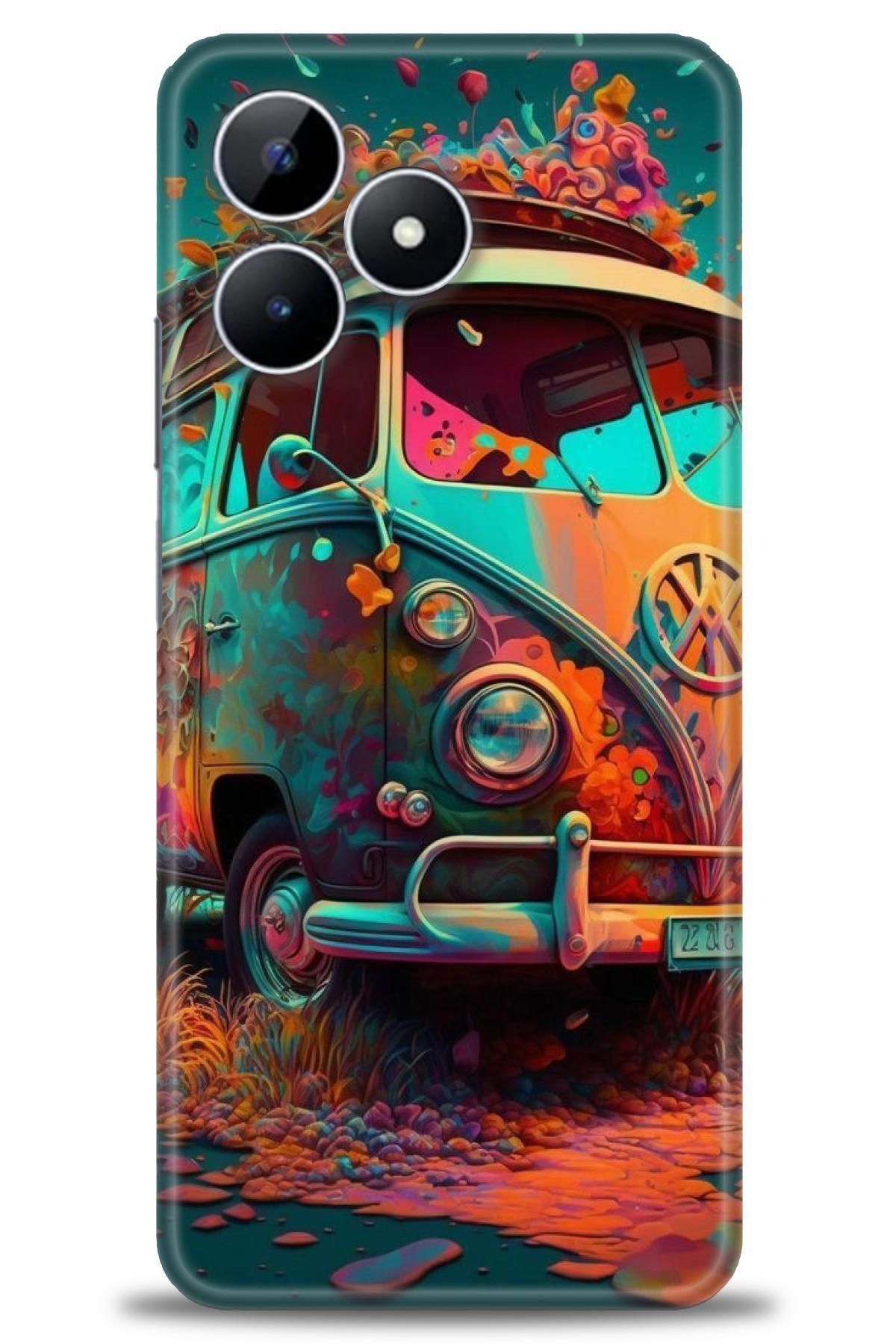 realme Note 50 4G İle Uyumlu HD Baskılı Kılıf - Karışık Seri - 573