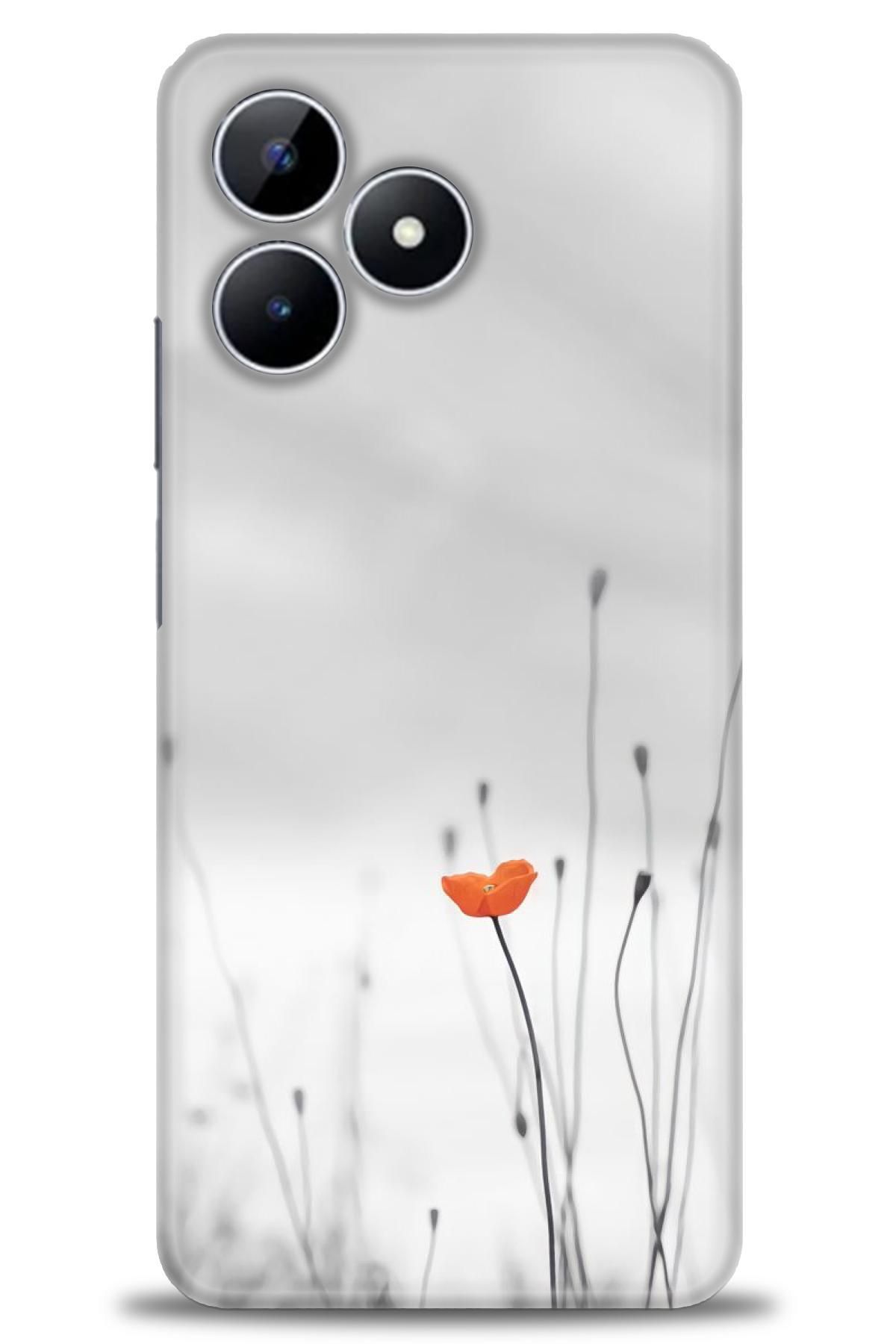 realme Note 50 4G İle Uyumlu HD Baskılı Desenli Silikon Kılıf - 755