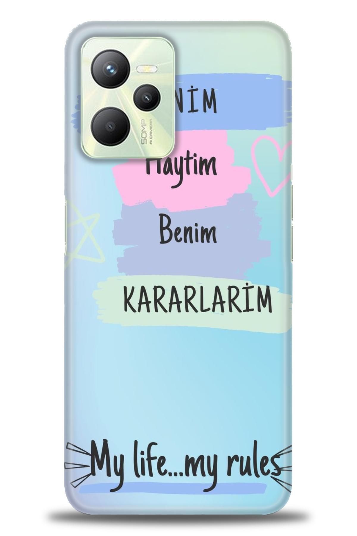 realme C35 İle Uyumlu HD Baskılı Kılıf - Karışık Seri - 1072